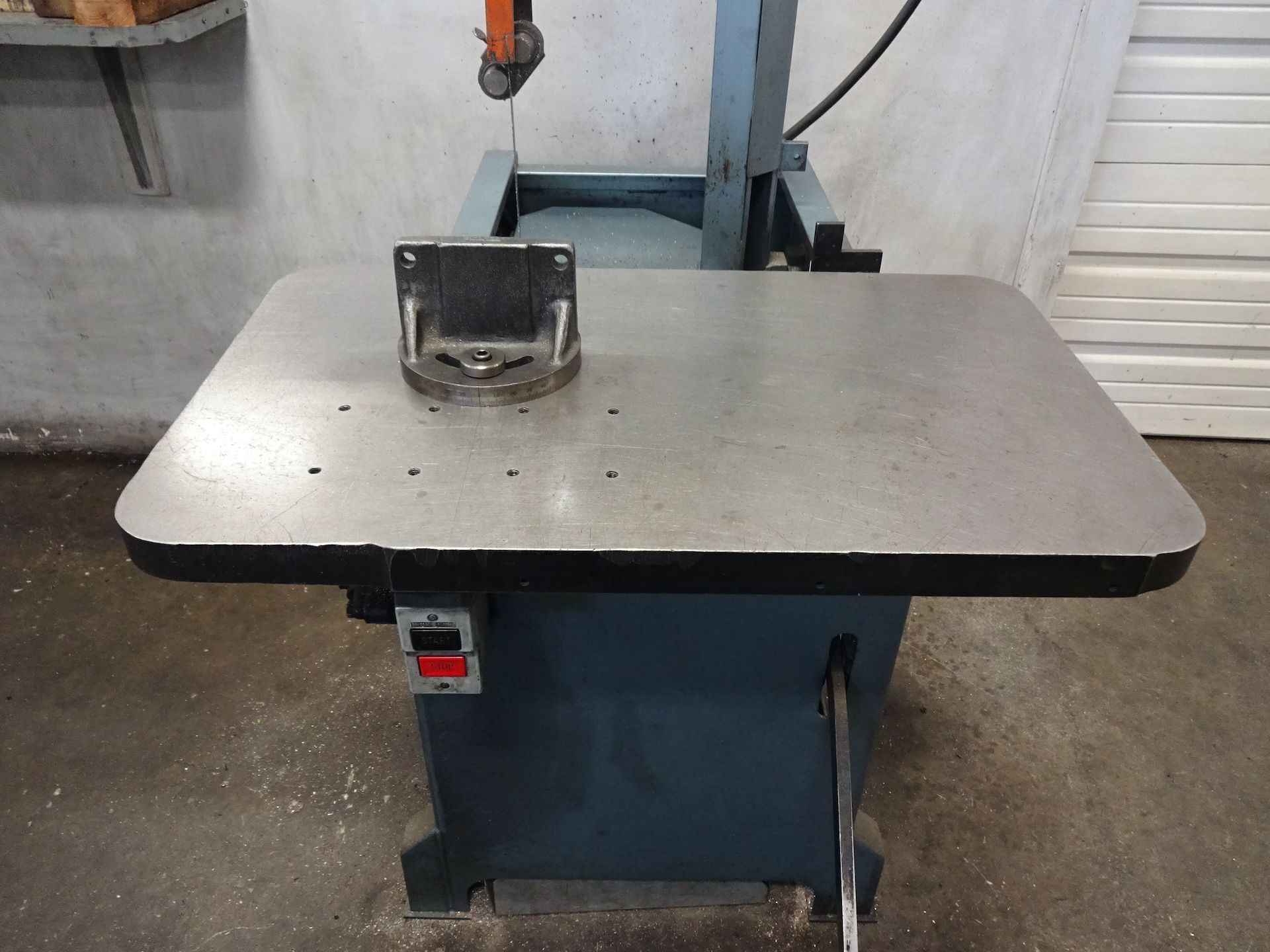 Roll-In 12 in. Vertical Band Saw, S/N 93007EF, 30.5 in. x 18.5 in. Table - Image 3 of 3
