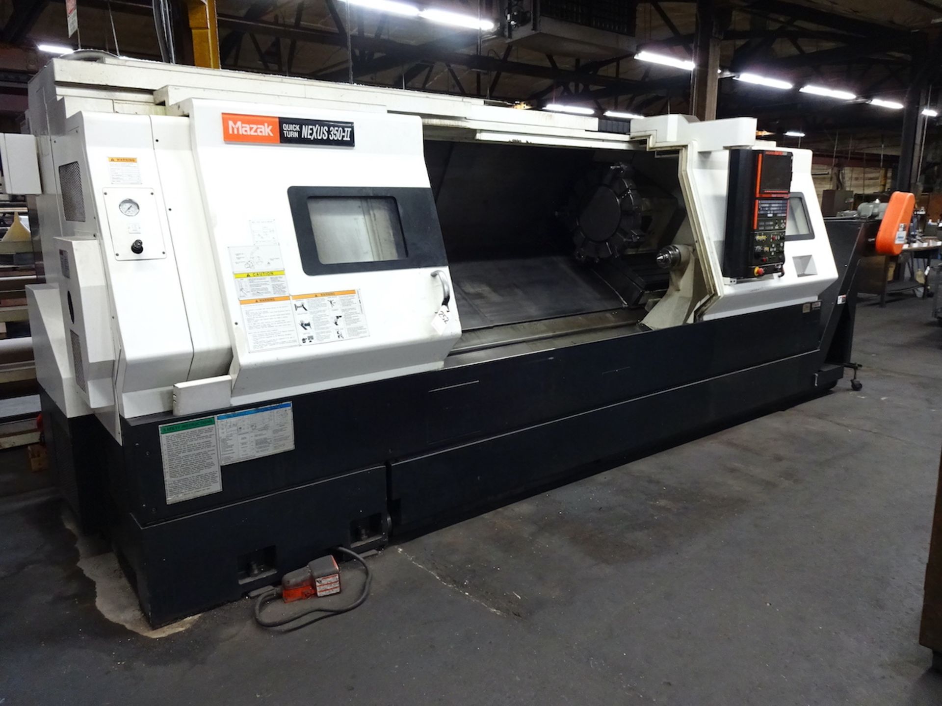 2011 Mazak Model Quick Turn Nexus 350-II CNC Turning Center, S/N 231305, Mazatrol Matrix Nexus CNC - Image 3 of 16