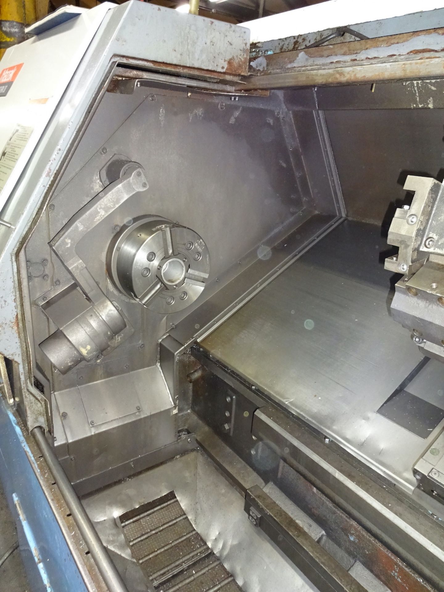 1997 Mazak Quick Turn 30 CNC Turning Center, S/N 125295, Mazatrol T Plus Control, Tool Eye, - Image 10 of 14