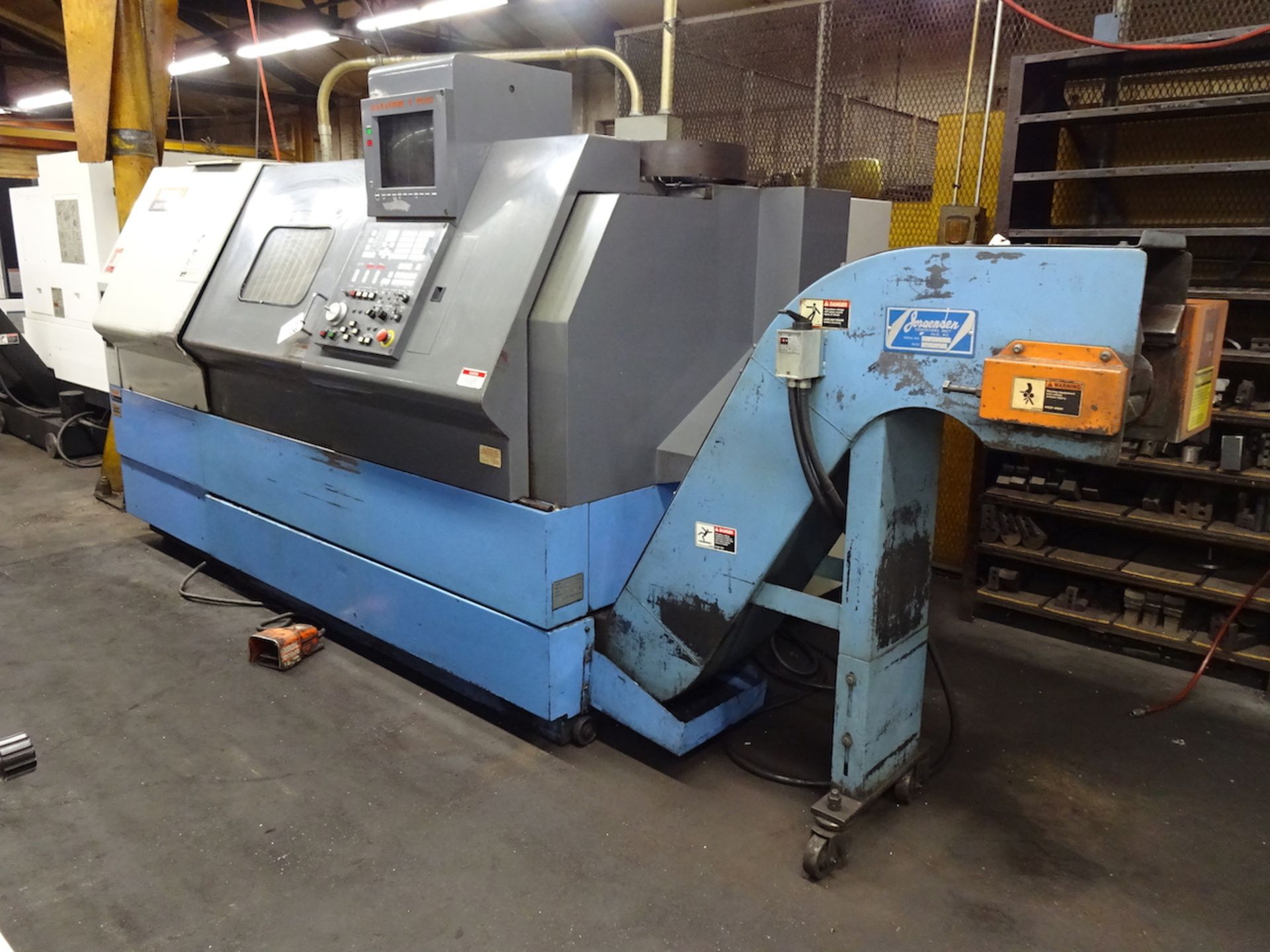 1997 Mazak Quick Turn 30 CNC Turning Center, S/N 125295, Mazatrol T Plus Control, Tool Eye, - Image 2 of 14