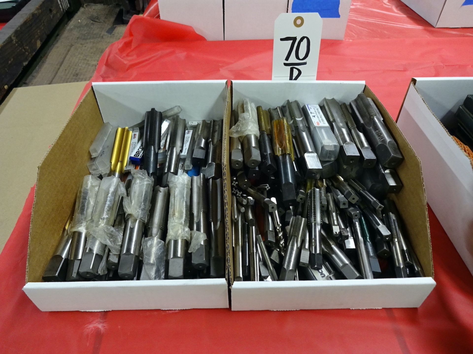 LOT: ASSORTED TAPS IN (2) BOXES