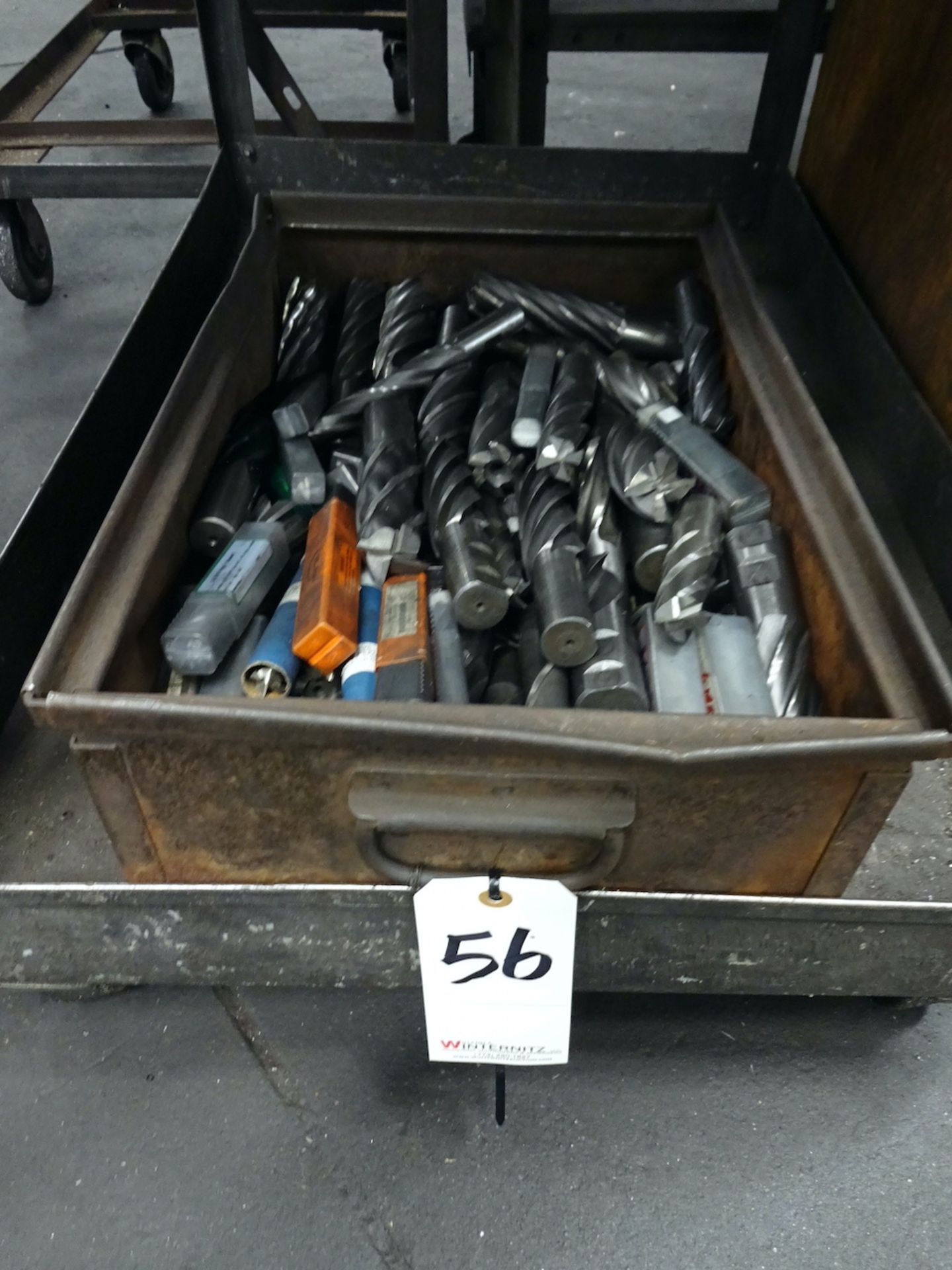 LOT: Assorted Milling Cutters (in tub)