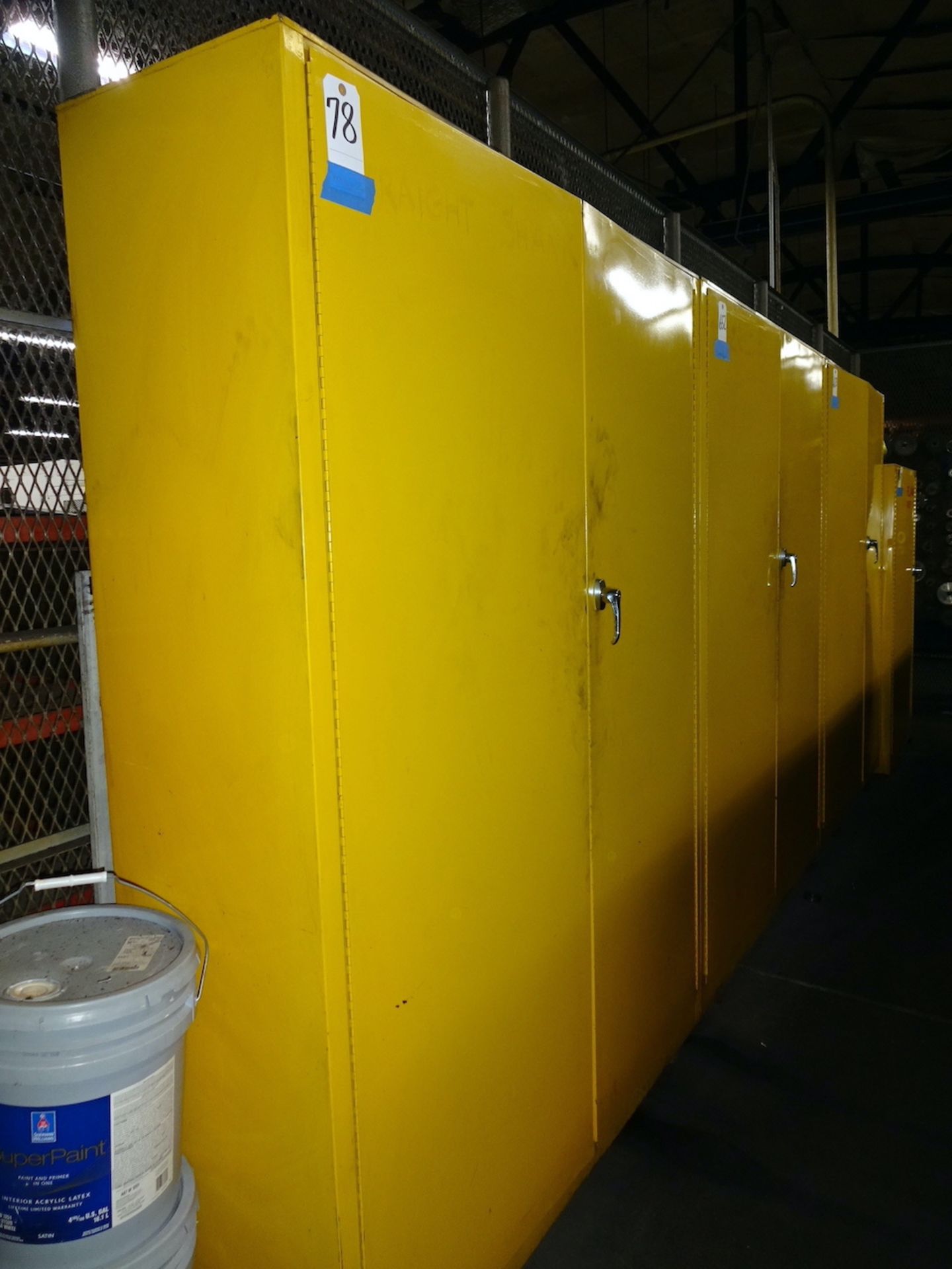 LOT: Heavy Duty Steel Storage Cabinet, with Contents including Assorted Drills & Milling Cutters