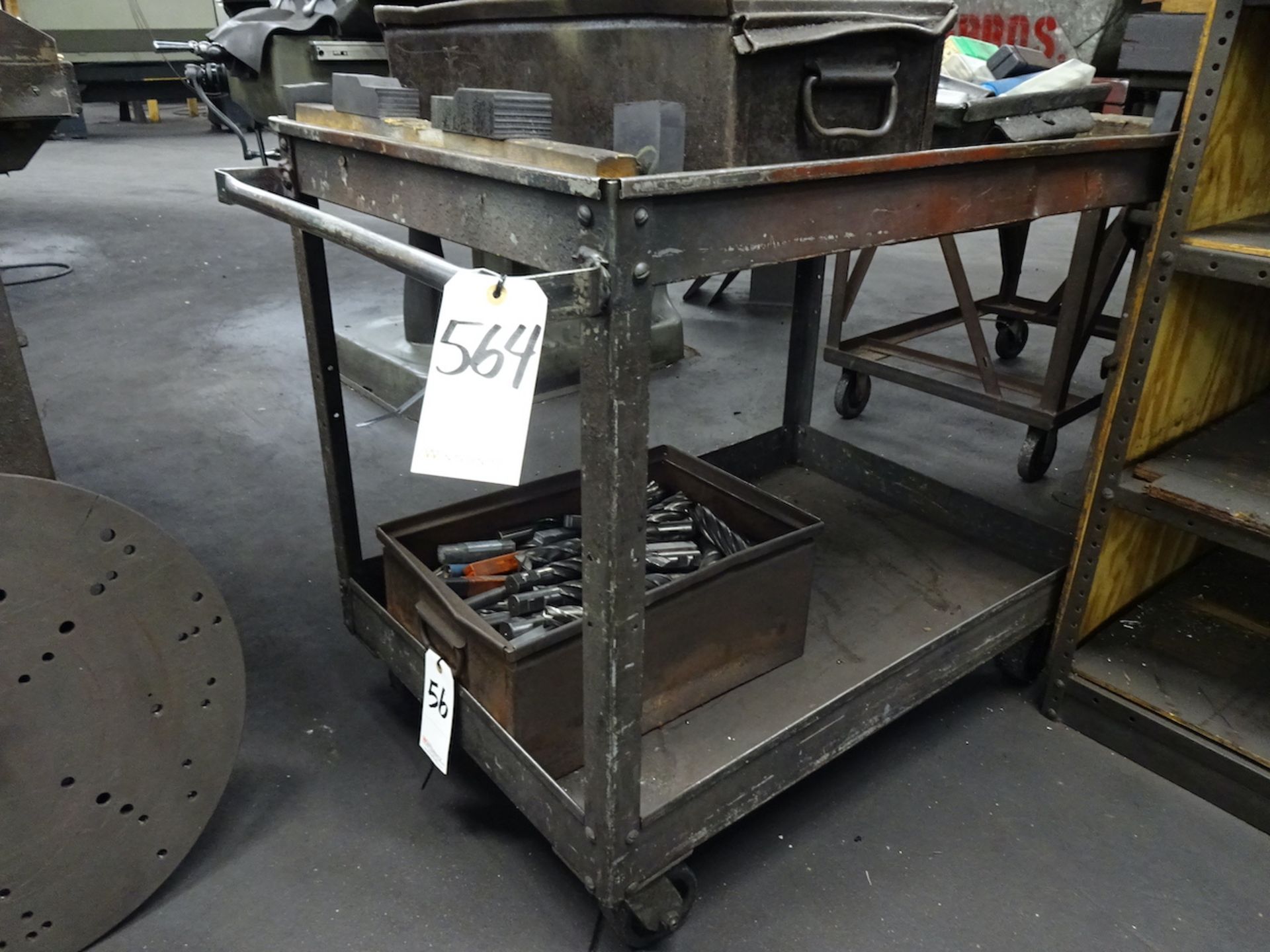 Steel Shop Cart