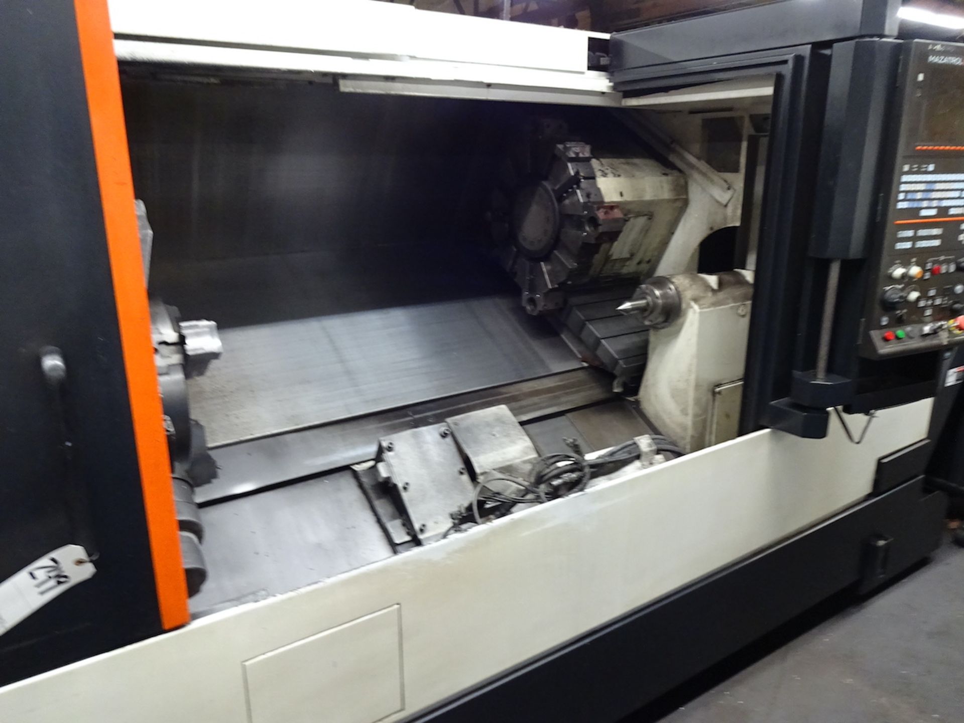 2014 Mazak Quick Turn Smart 350 CNC Turning Center, S/N 255688, Mazatrol Smart Control, Tool Eye, - Image 6 of 22