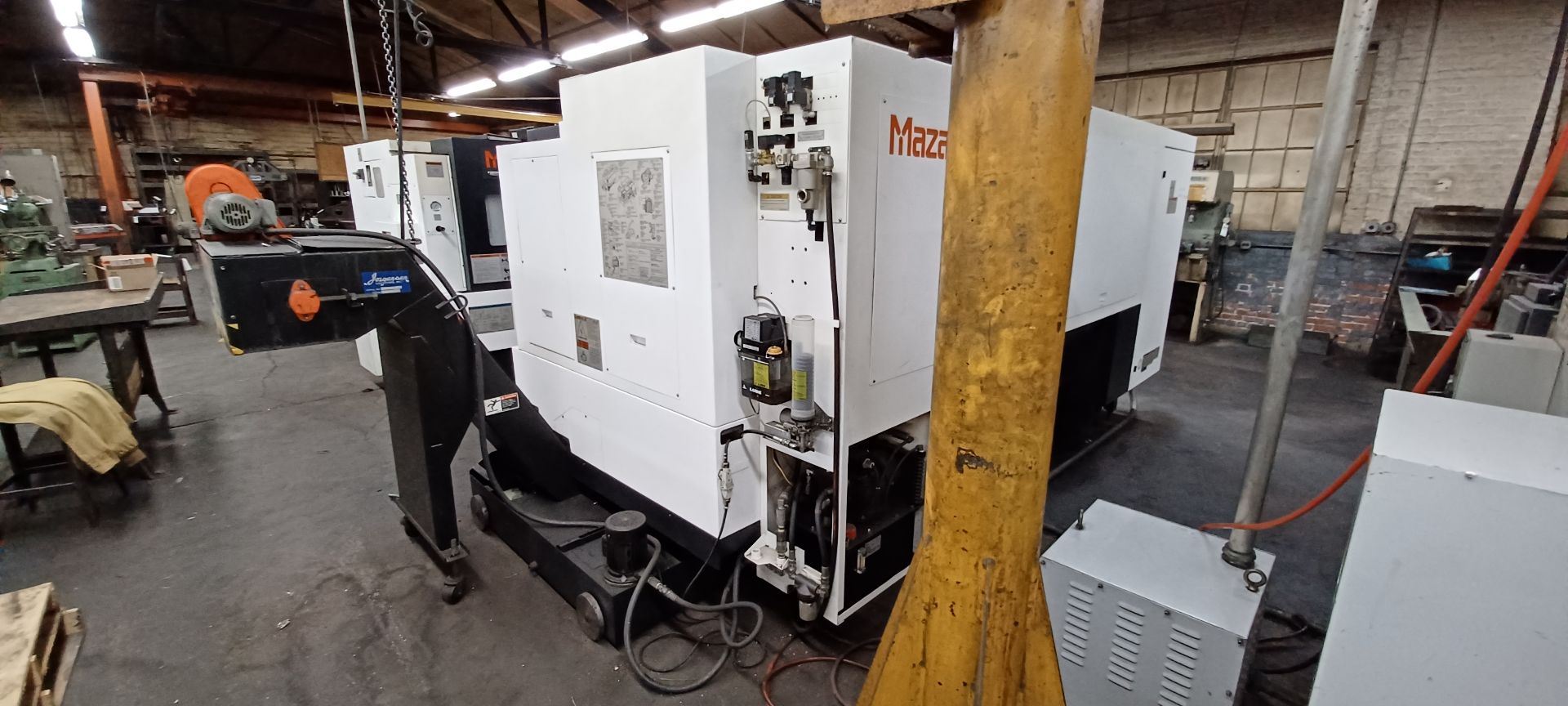 2012 Mazak Quick Turn Smart 300 CNC Turning Center, S/N 240638, Mazatrol Smart Control, Tool Eye, - Image 12 of 16