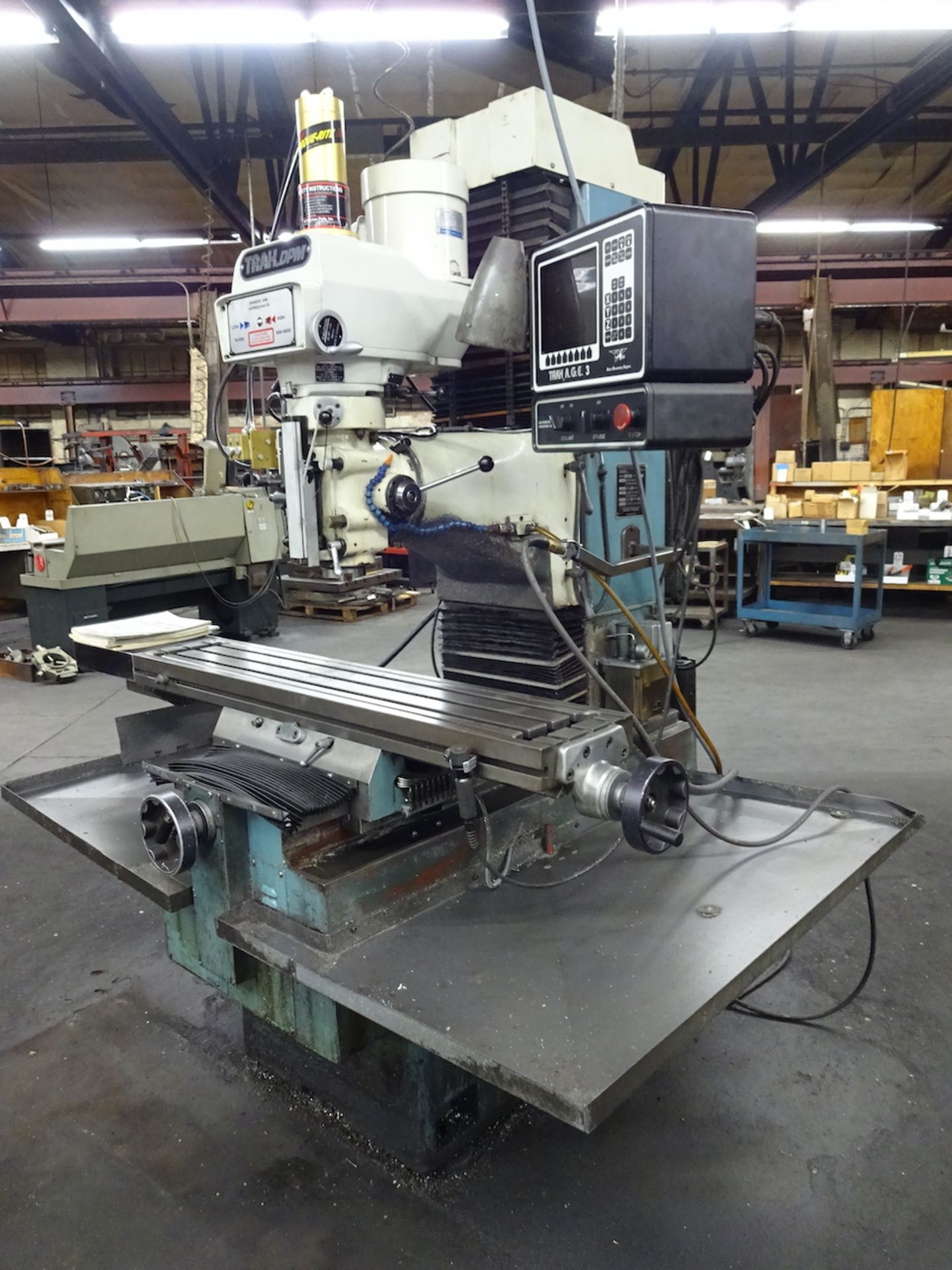 1998 Southwestern Industries Model Trak DPM CNC Vertical Milling Machine, S/N 98-4123, 10 in. x 50 - Image 2 of 8