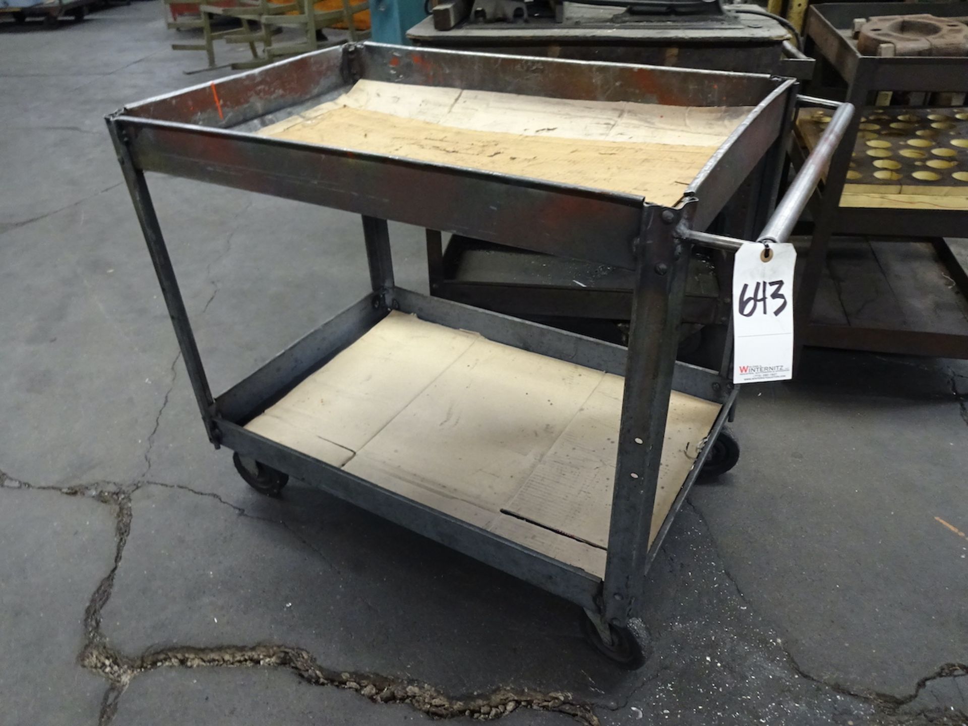 Steel Shop Cart - Image 2 of 2