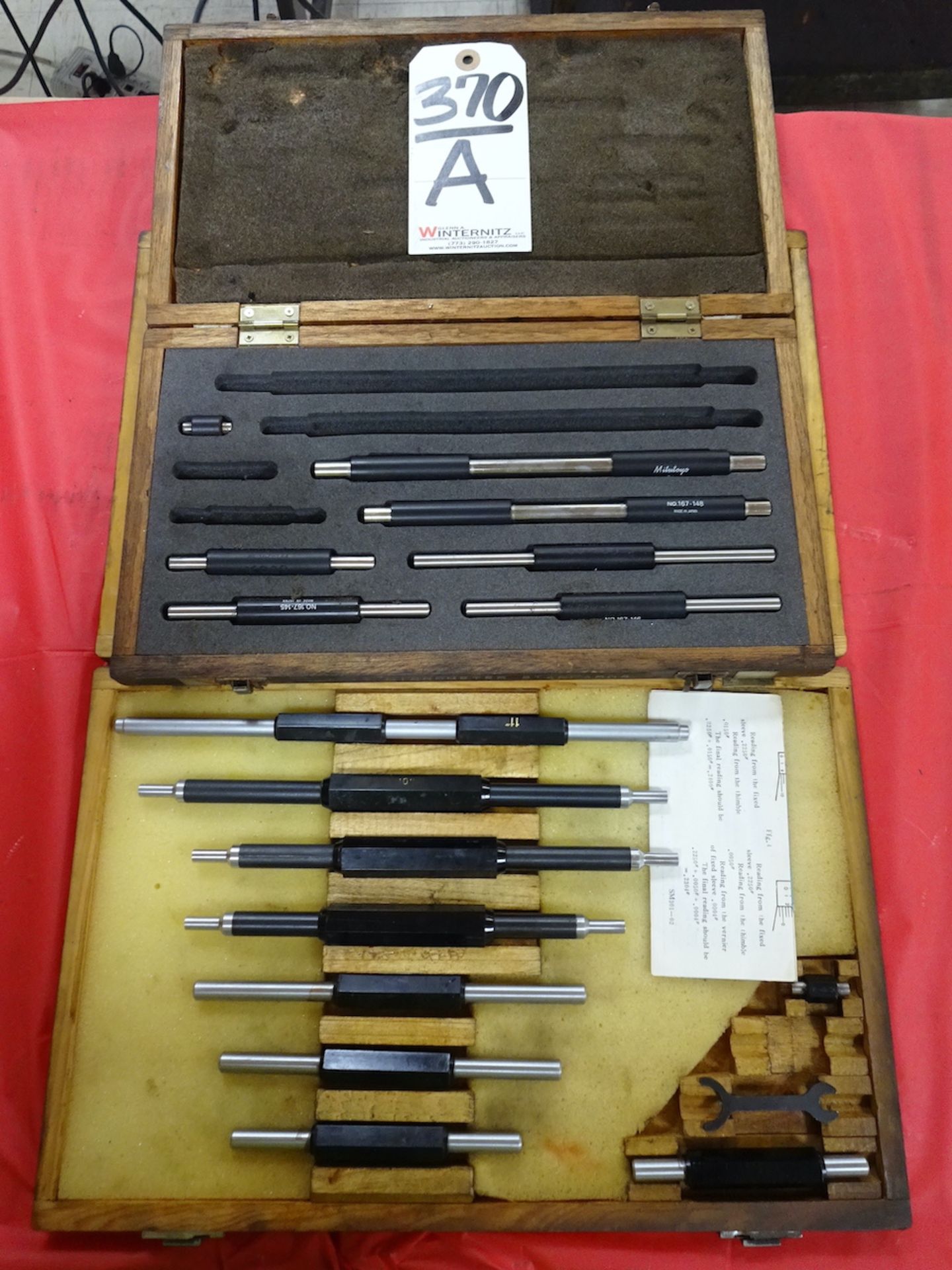 LOT: (2) Sets of Micrometer Standards