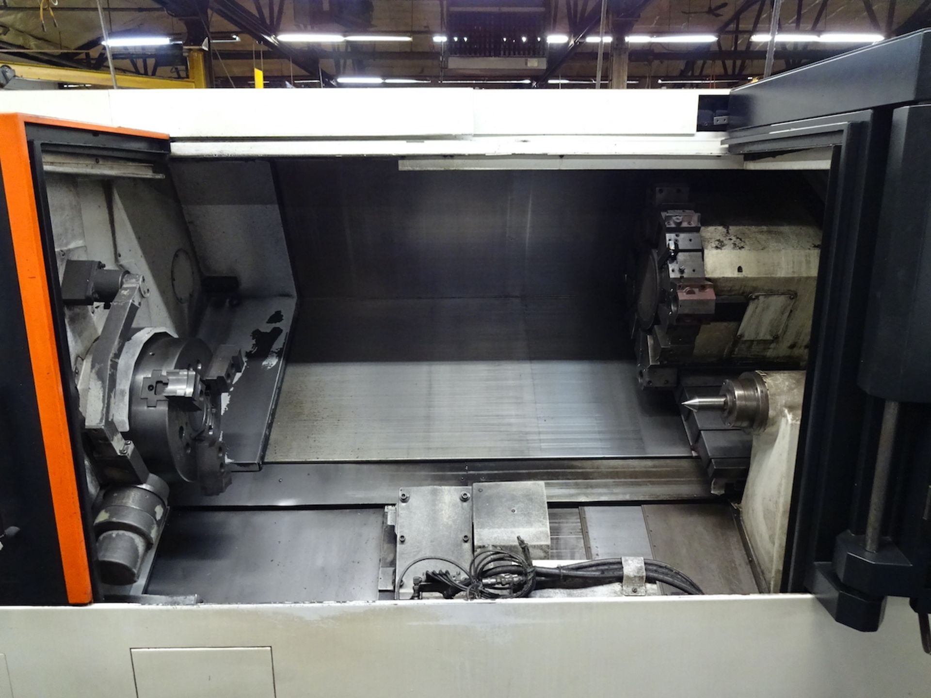 2014 Mazak Quick Turn Smart 350 CNC Turning Center, S/N 255688, Mazatrol Smart Control, Tool Eye, - Image 8 of 22