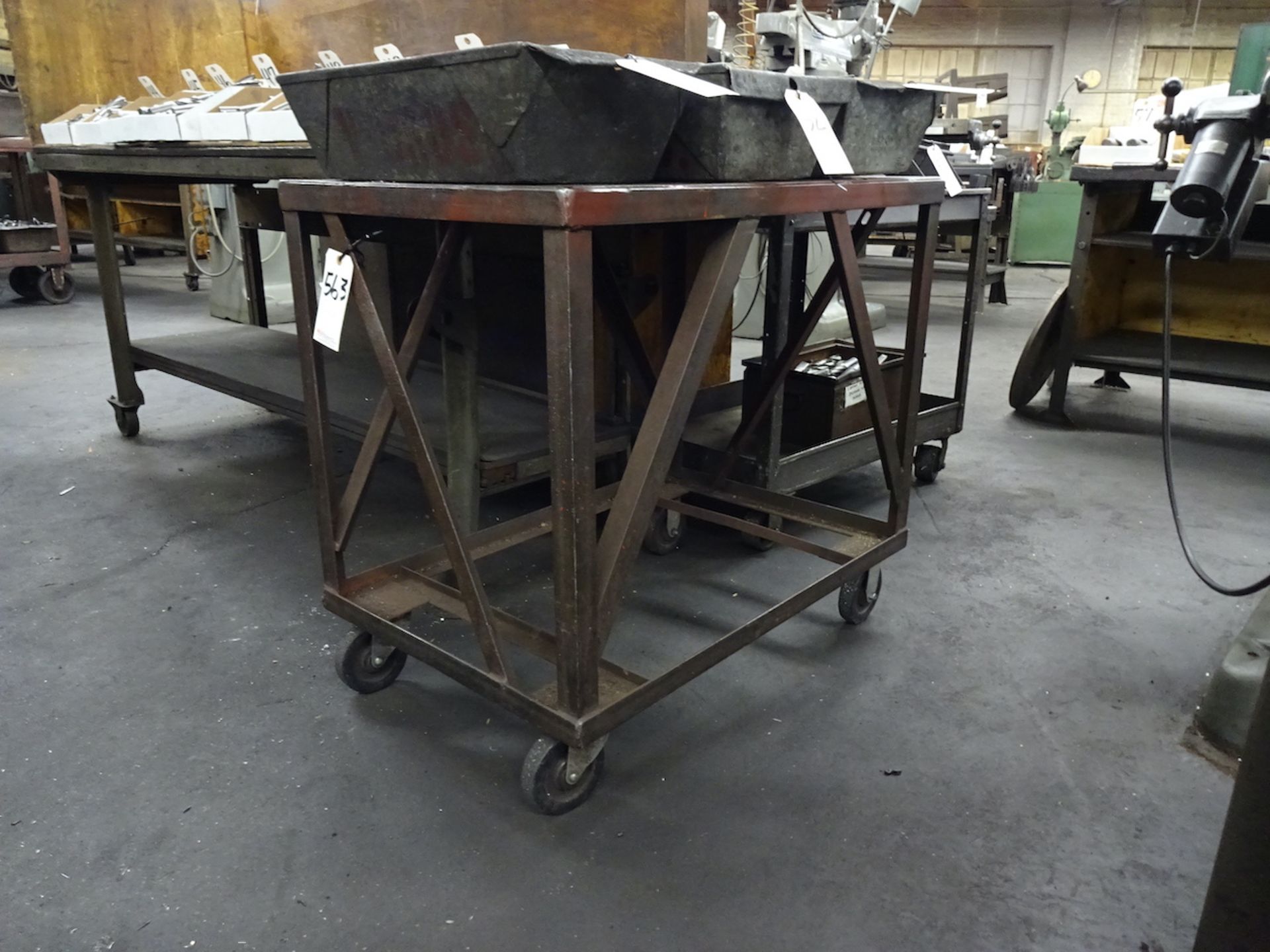 Heavy Duty Steel Shop Cart