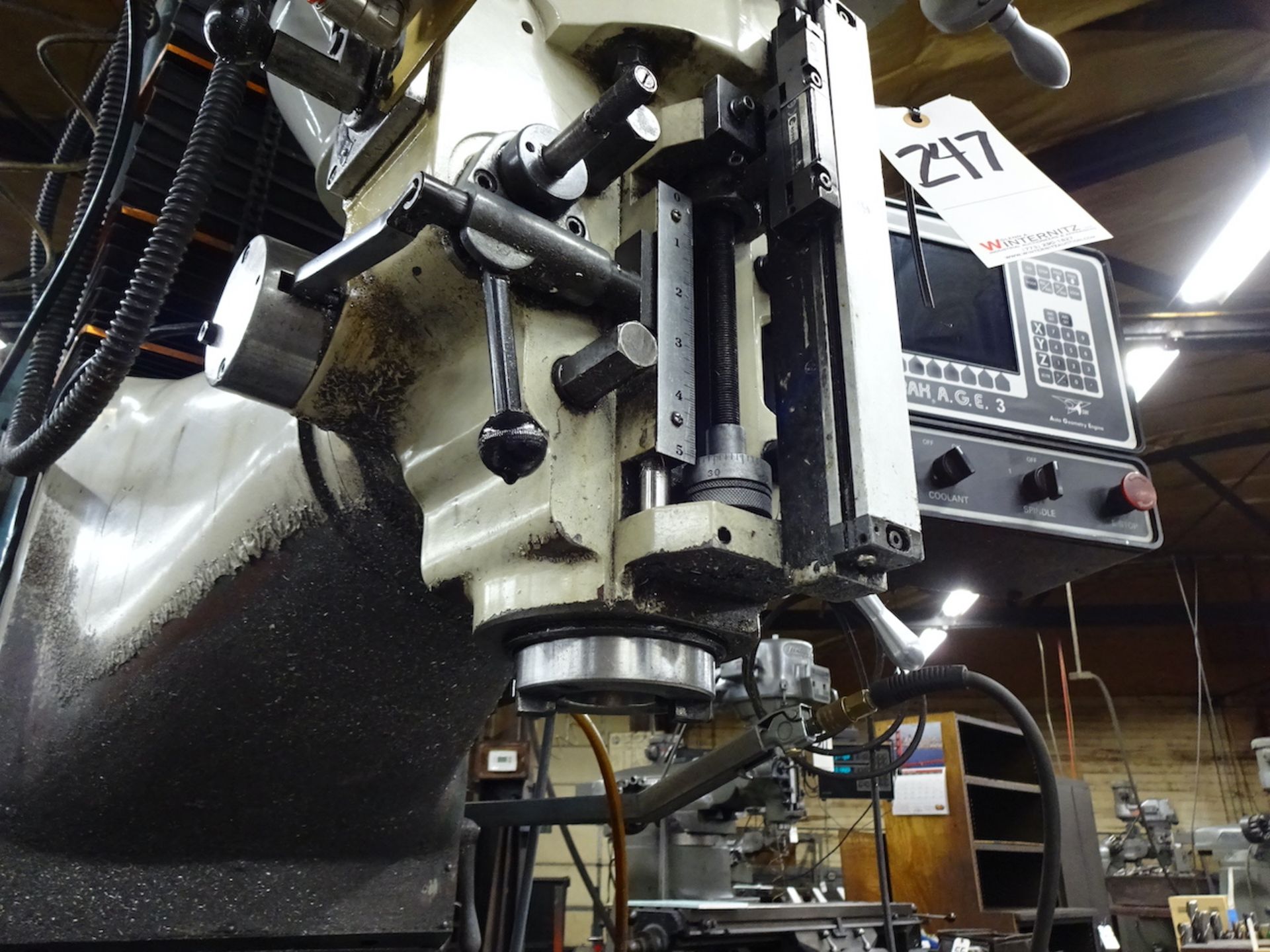 1998 Southwestern Industries Model Trak DPM CNC Vertical Milling Machine, S/N 98-4123, 10 in. x 50 - Image 5 of 8