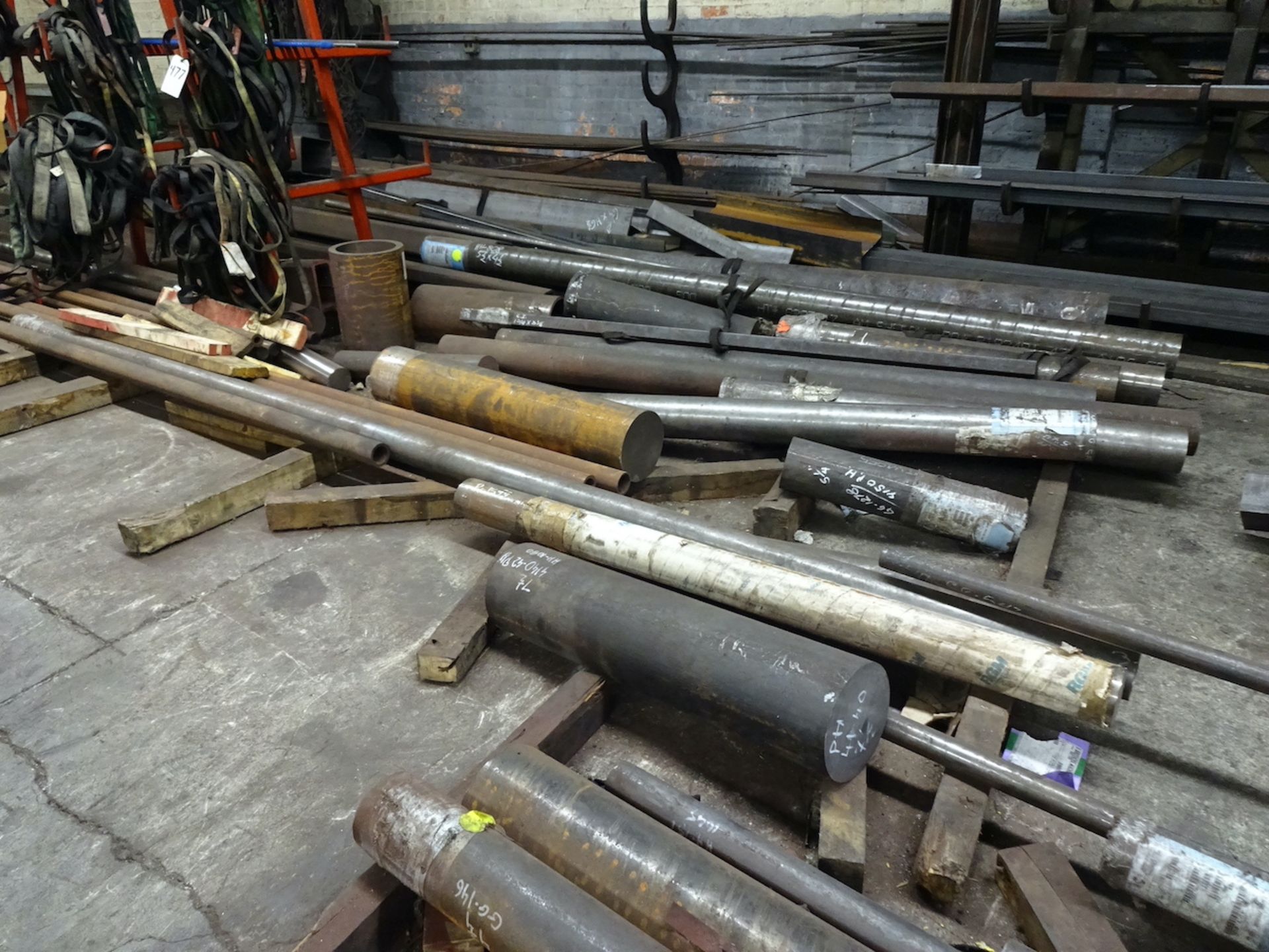 LOT: All Remaining Steel Inventory, 1045, 4140, 836 & 1018 - Image 2 of 6