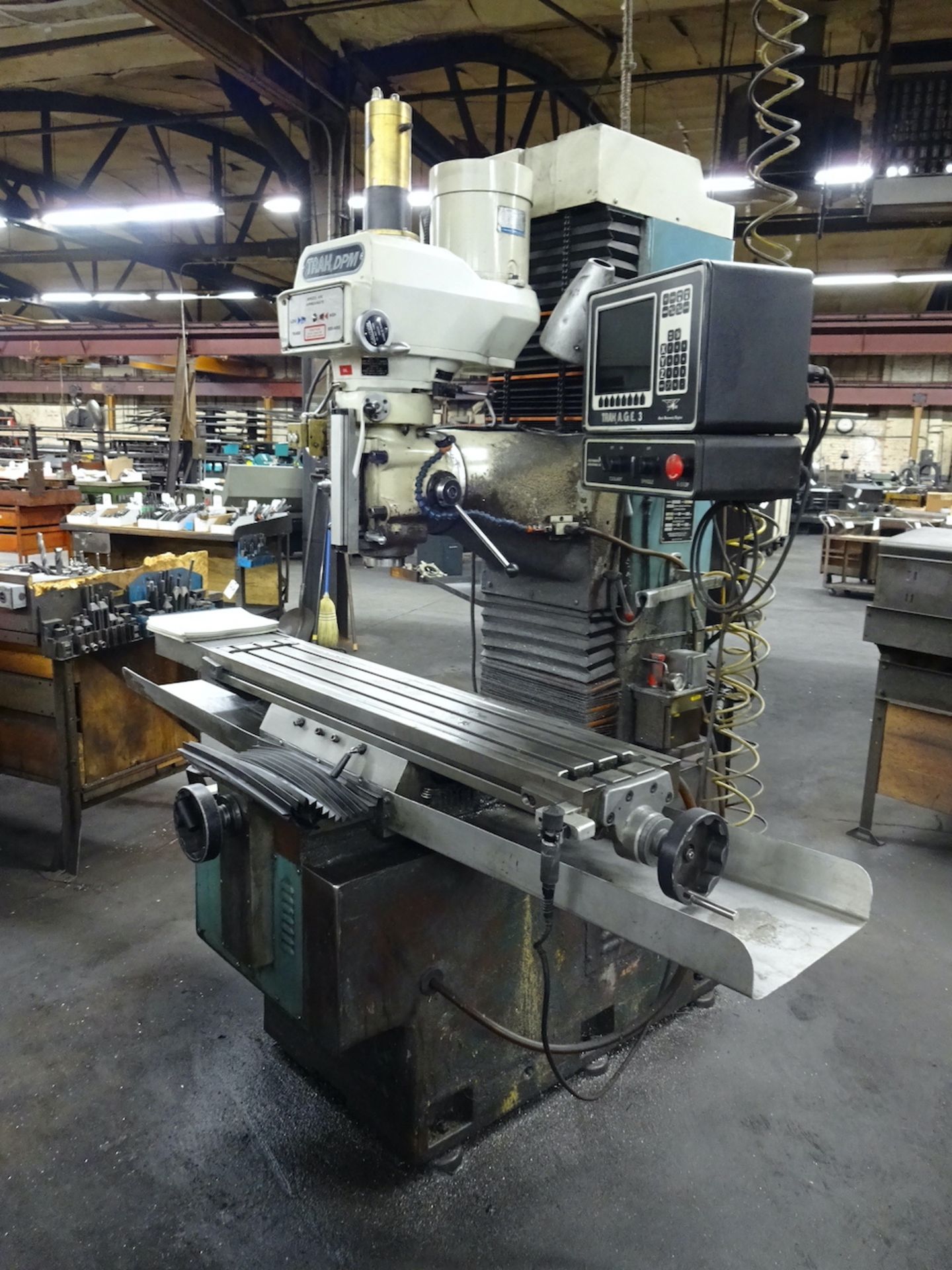 1998 Southwestern Industries Model Trak DPM CNC Vertical Milling Machine, S/N 98-4124, 10 in. x 50 - Image 2 of 9