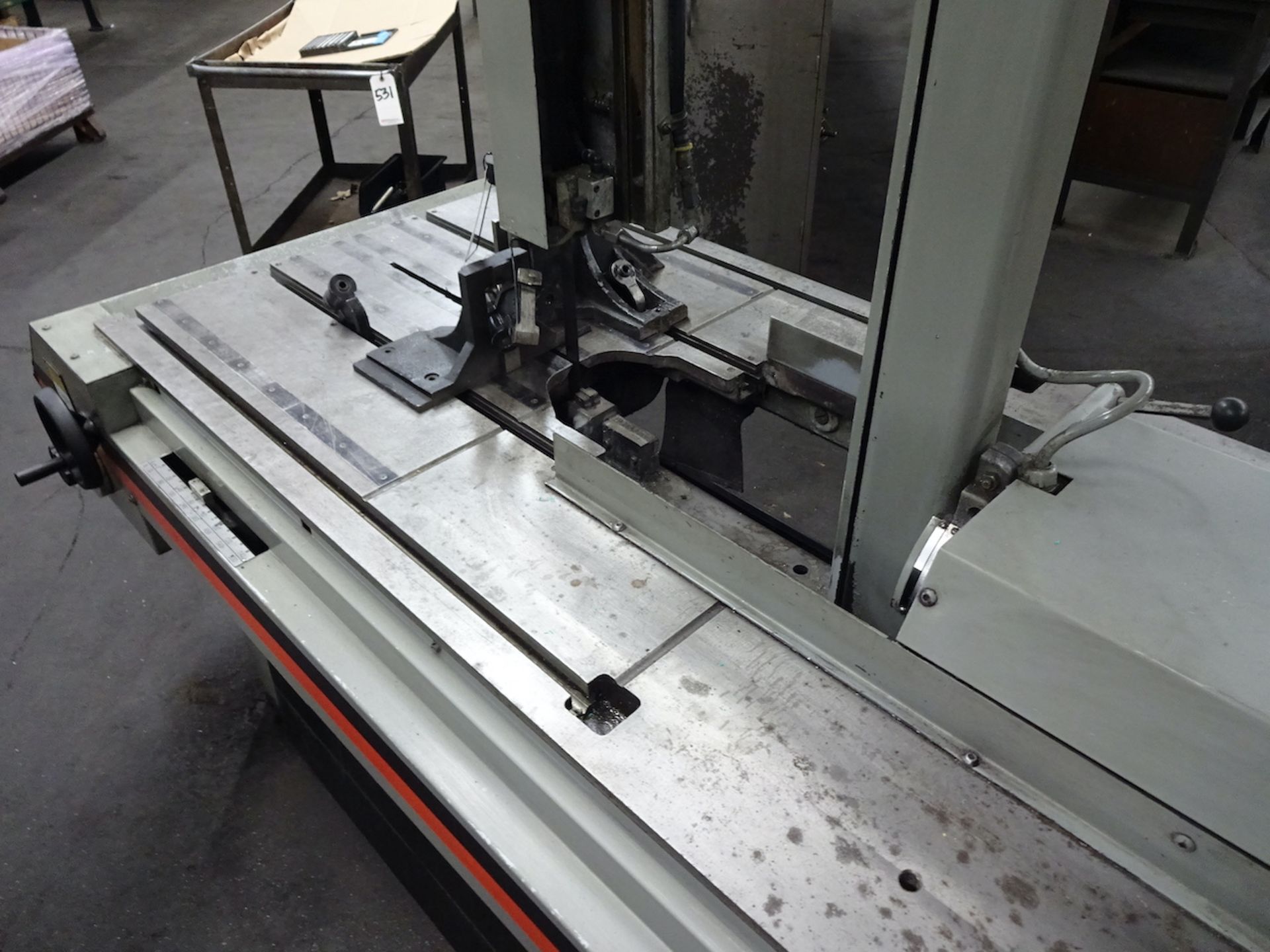 2011 Marvel Model 8-Mark II Series 8 Vertical Band Saw, S/N 830745 - Image 11 of 12