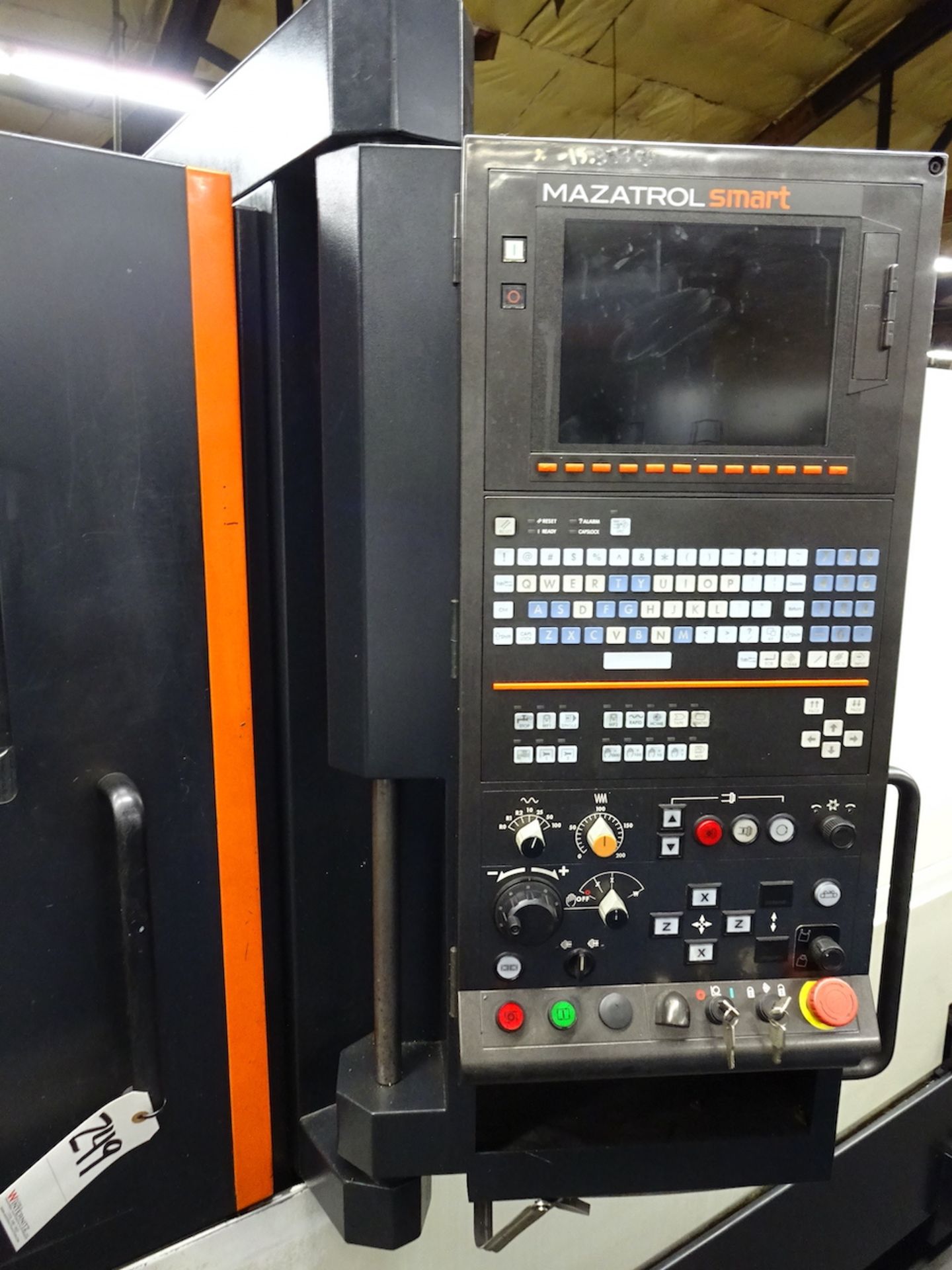 2014 Mazak Quick Turn Smart 350 CNC Turning Center, S/N 255688, Mazatrol Smart Control, Tool Eye, - Image 3 of 22