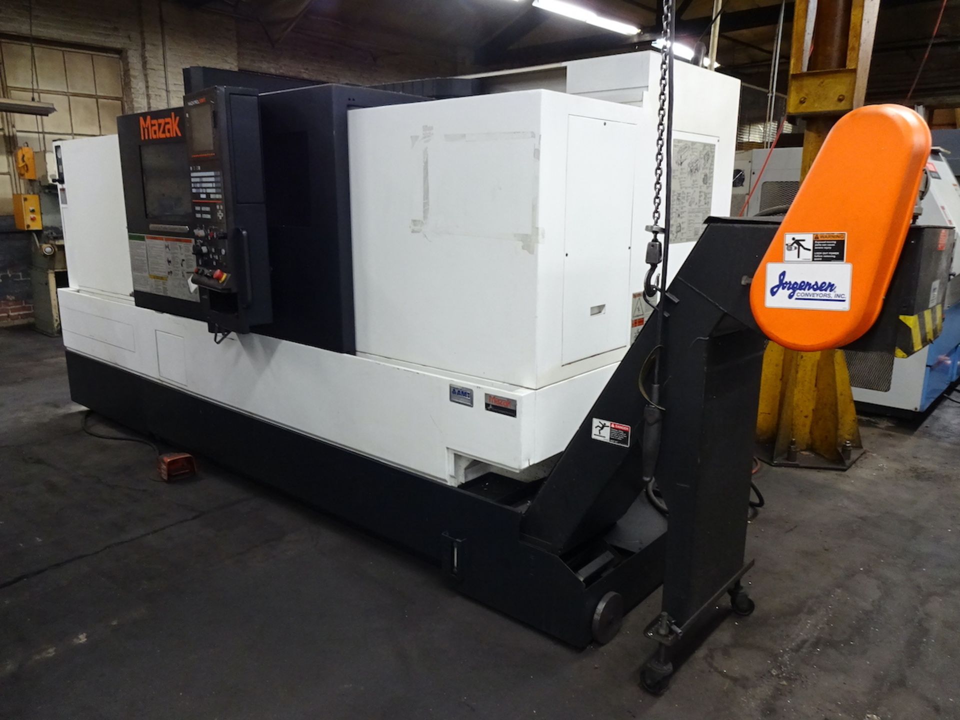 2012 Mazak Quick Turn Smart 300 CNC Turning Center, S/N 240638, Mazatrol Smart Control, Tool Eye, - Image 2 of 16