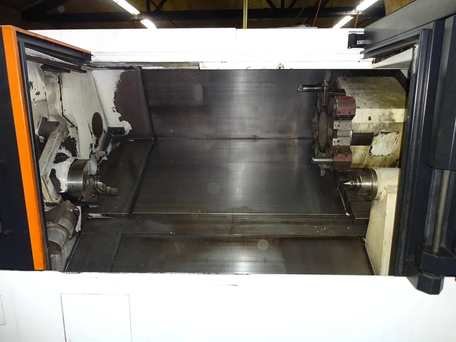 2012 Mazak Quick Turn Smart 300 CNC Turning Center, S/N 240638, Mazatrol Smart Control, Tool Eye, - Image 10 of 16