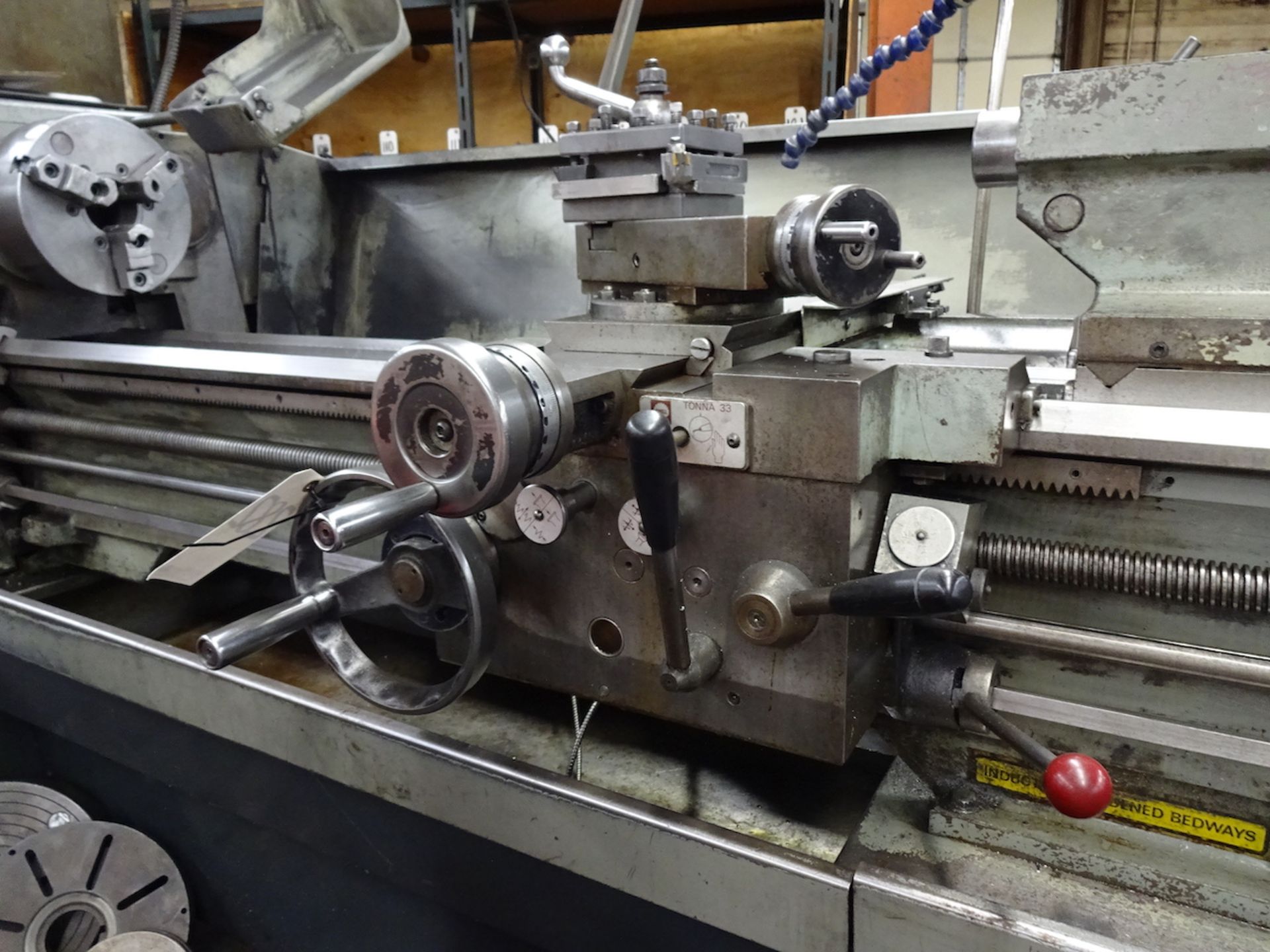 Clausing Colchester 15 in. x 50 in. (approx.) Engine Lathe, S/N LTR50SILFV/37240, Model DP700 2-Axis - Image 7 of 17