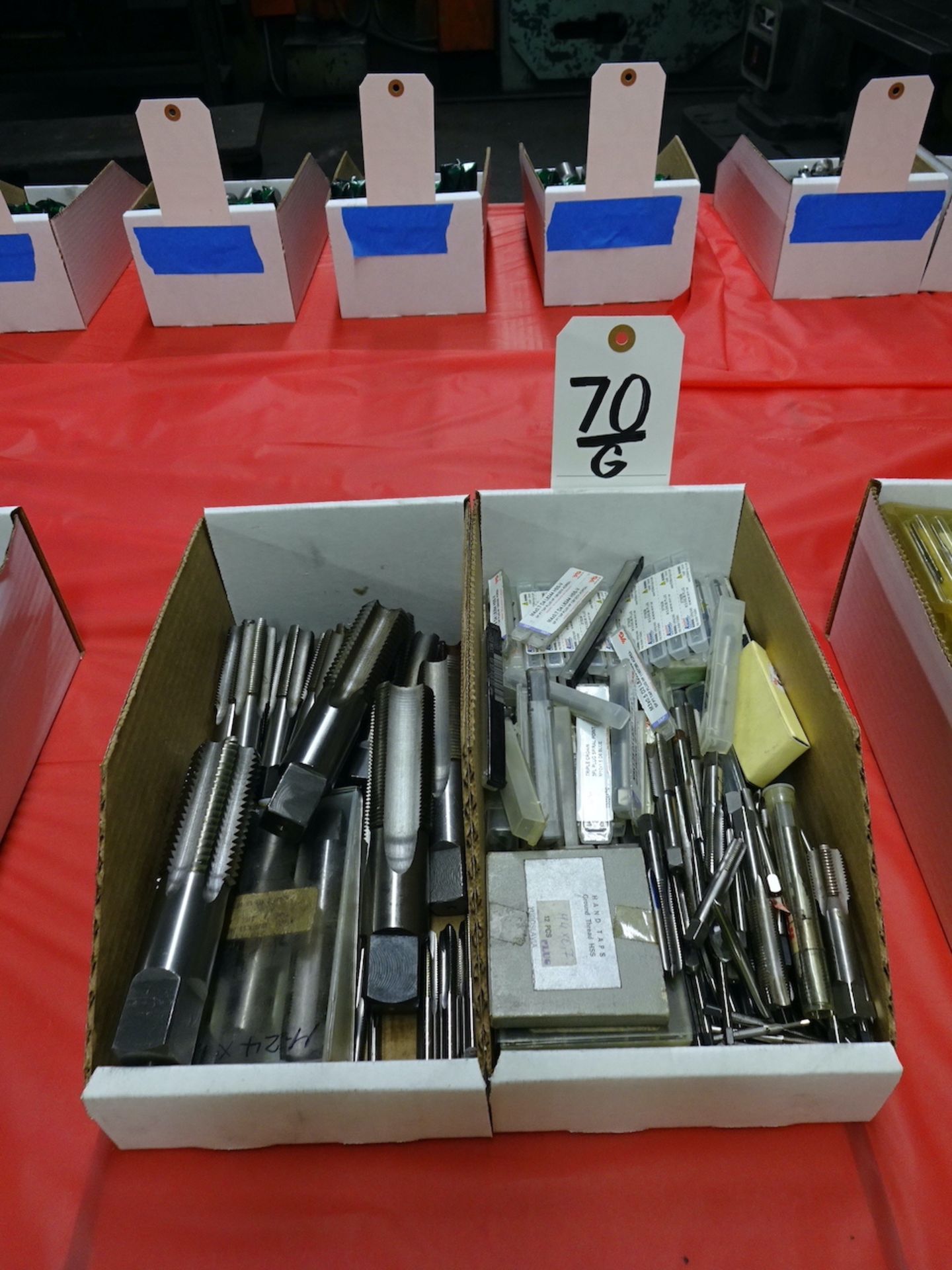 LOT: ASSORTED TAPS IN (2) BOXES