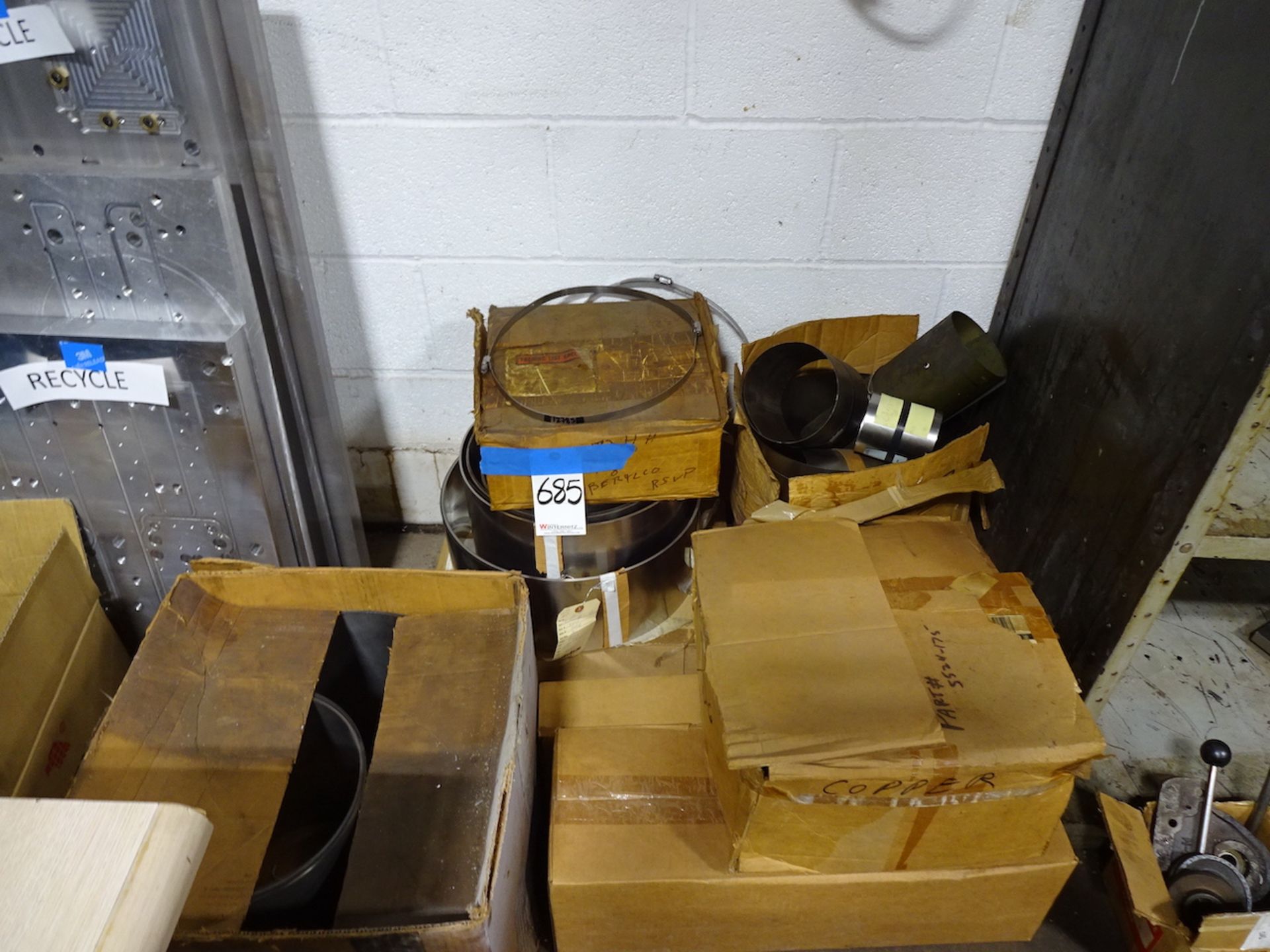 LOT: ASSORTED STEEL & COPPER SHIM STOCK