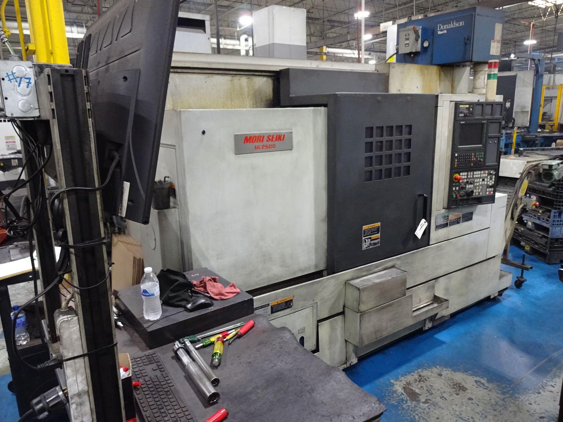 DMG MORI SEIKI NL2500Y/700 CNC LATHE S/N NL251JD5411 (2010), 10” CHUCK, 36.4” SWING, 27.7