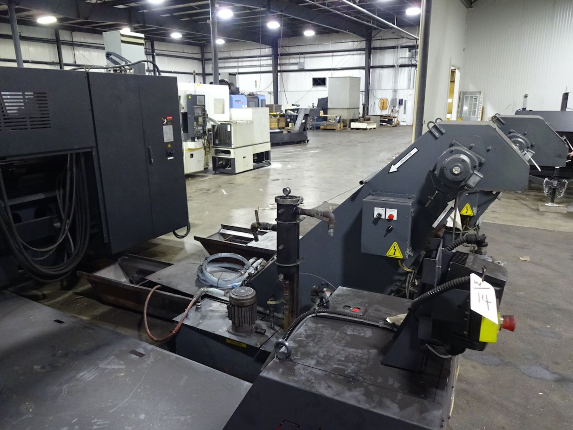 FUJI CSD-300 TWIN SPINDLE CNC LATHE (2014) S/N SE0102377, GANTRY LOAD AND STOCKER TABLE, RECOMMENDED - Image 21 of 25