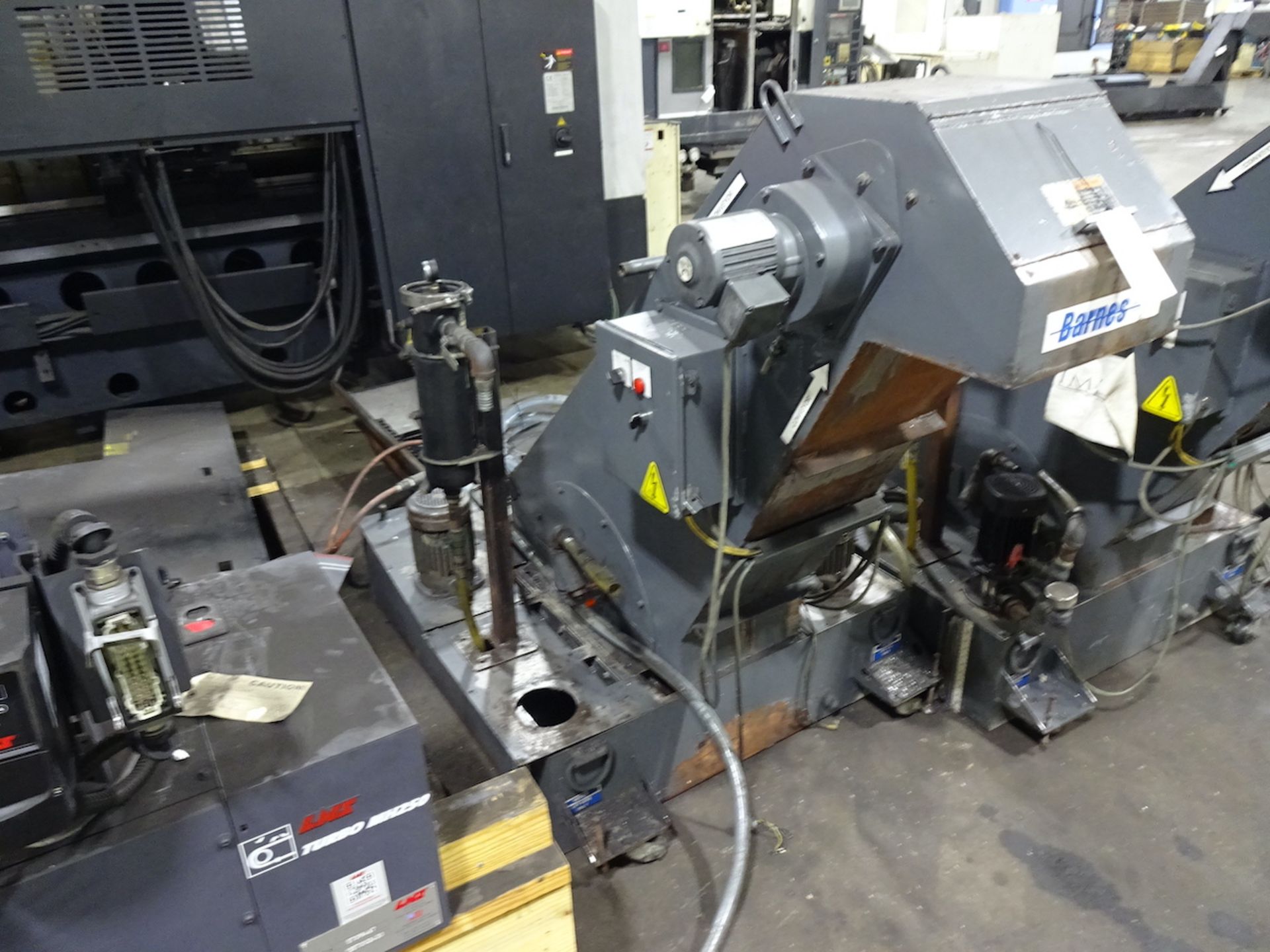 FUJI CSD-300 TWIN SPINDLE CNC LATHE (2014) S/N SE0102377, GANTRY LOAD AND STOCKER TABLE, RECOMMENDED - Image 20 of 25