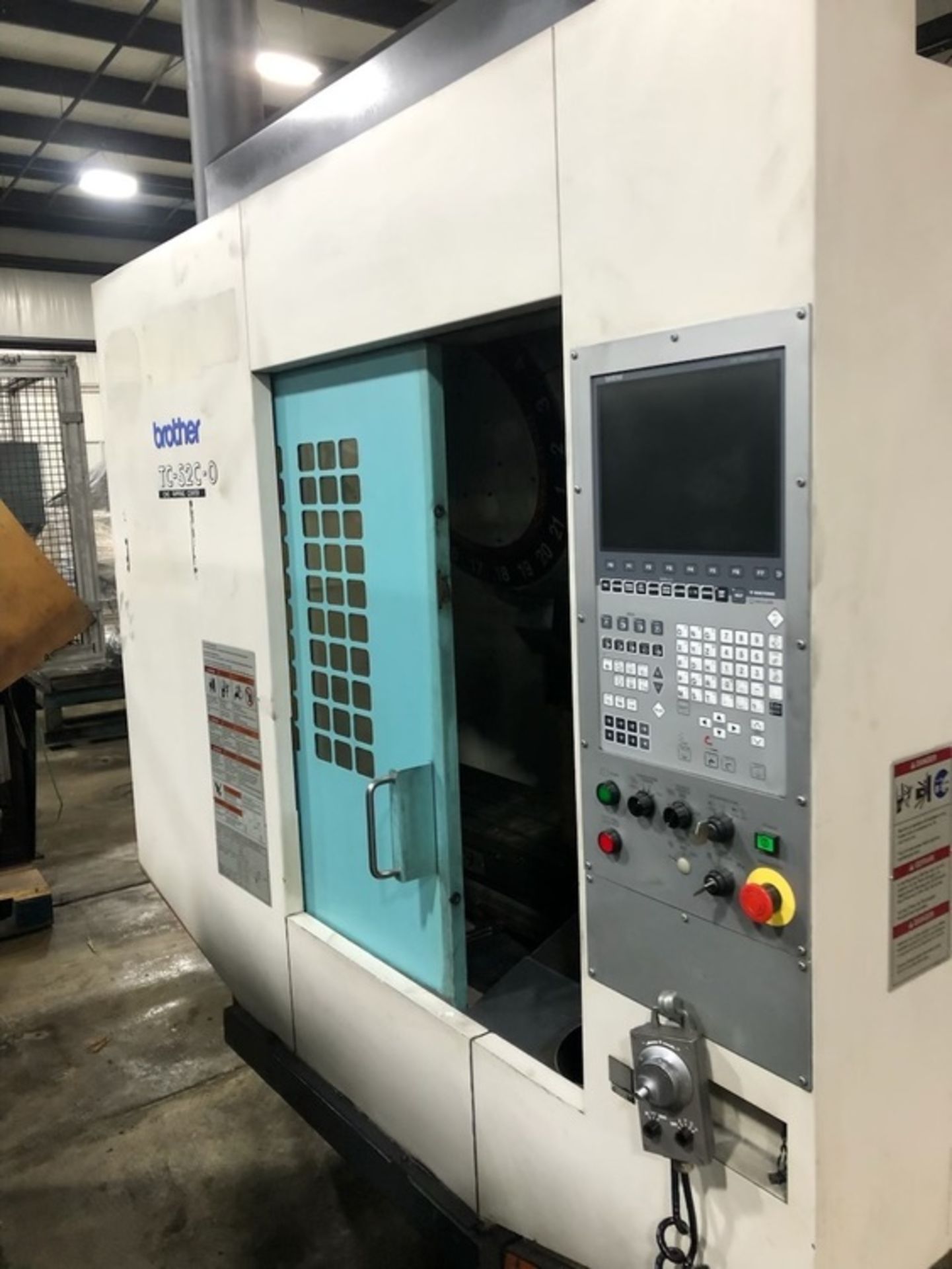 BROTHER TC-S2C-0 CNC DRILL & TAP CENTER (2006) S/N 111400, X=27.6, Y=15.7, Z=11.8, 10HP, 10,000 RPM, - Image 2 of 11