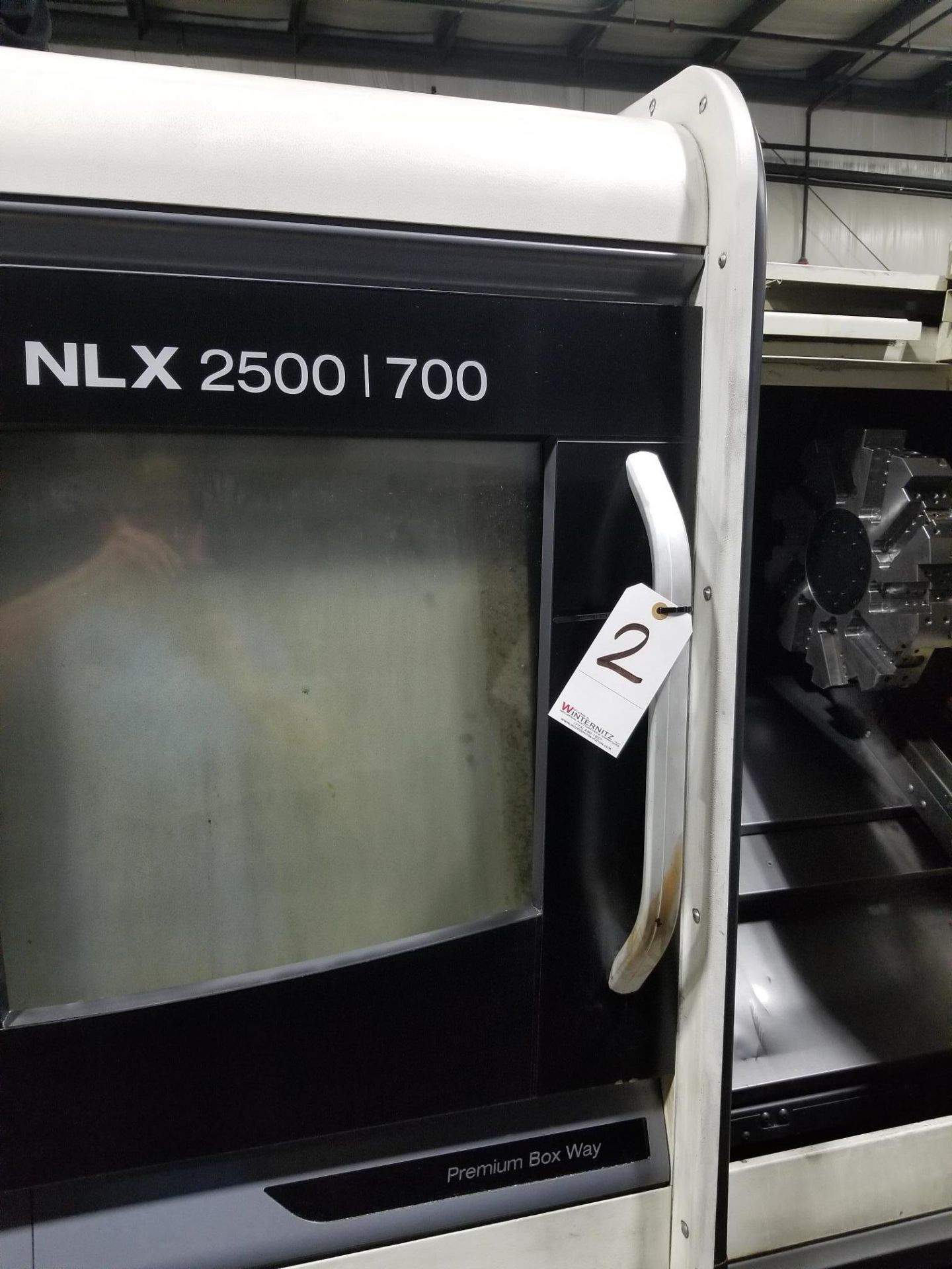 DMG MORI NLX 2500T/700 CNC LATHE (2018) S/N LN258180811, MACHINING LENGTH 28.7”, BAR CAP. 3.1”, - Image 4 of 10