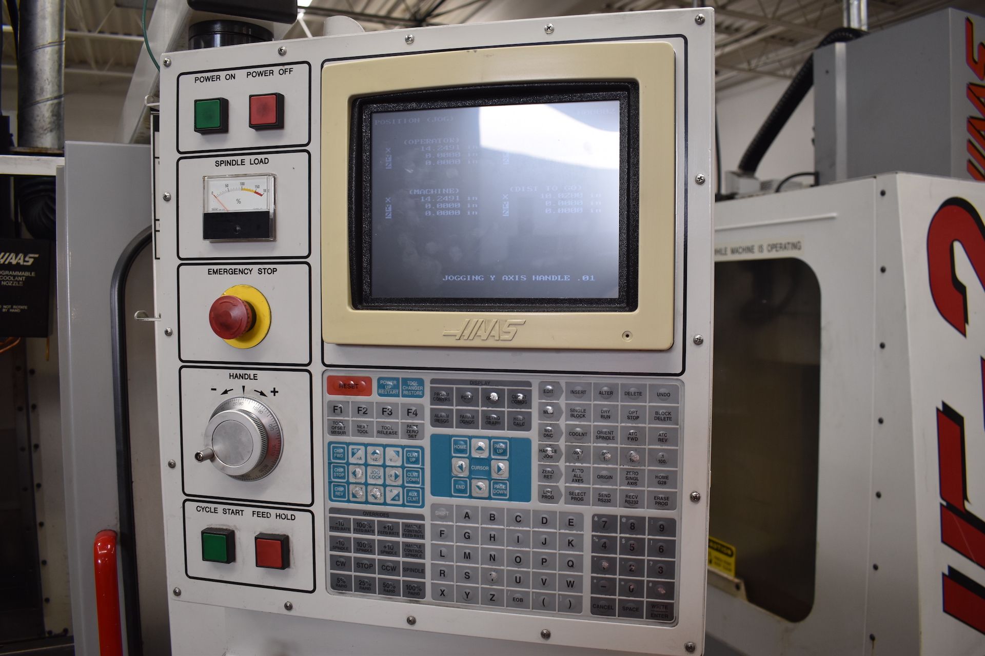Haas Model VF-2 CNC Vertical Machining Center, S/N 13527 (1998), 20 HP Vector Drive, 710 IPM - Image 6 of 15