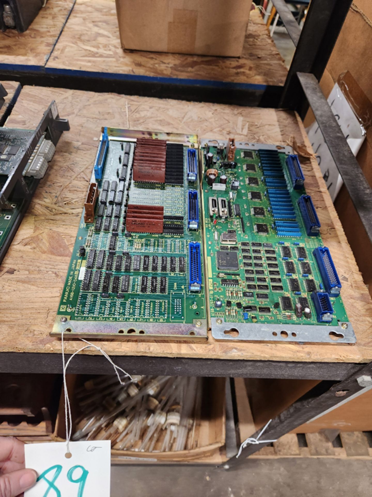 2 FANUC BOARDS A16B-1210-0481 AND A16B-2202-0730