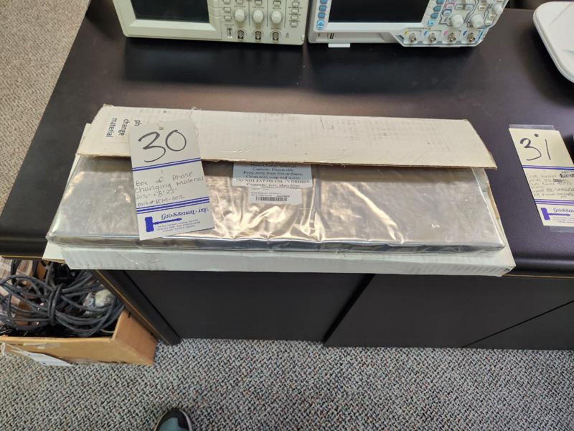 BOX OF PHASE CHANGING MATERIAL 20-1/8" X 8" X 1" - PART # PCM-001