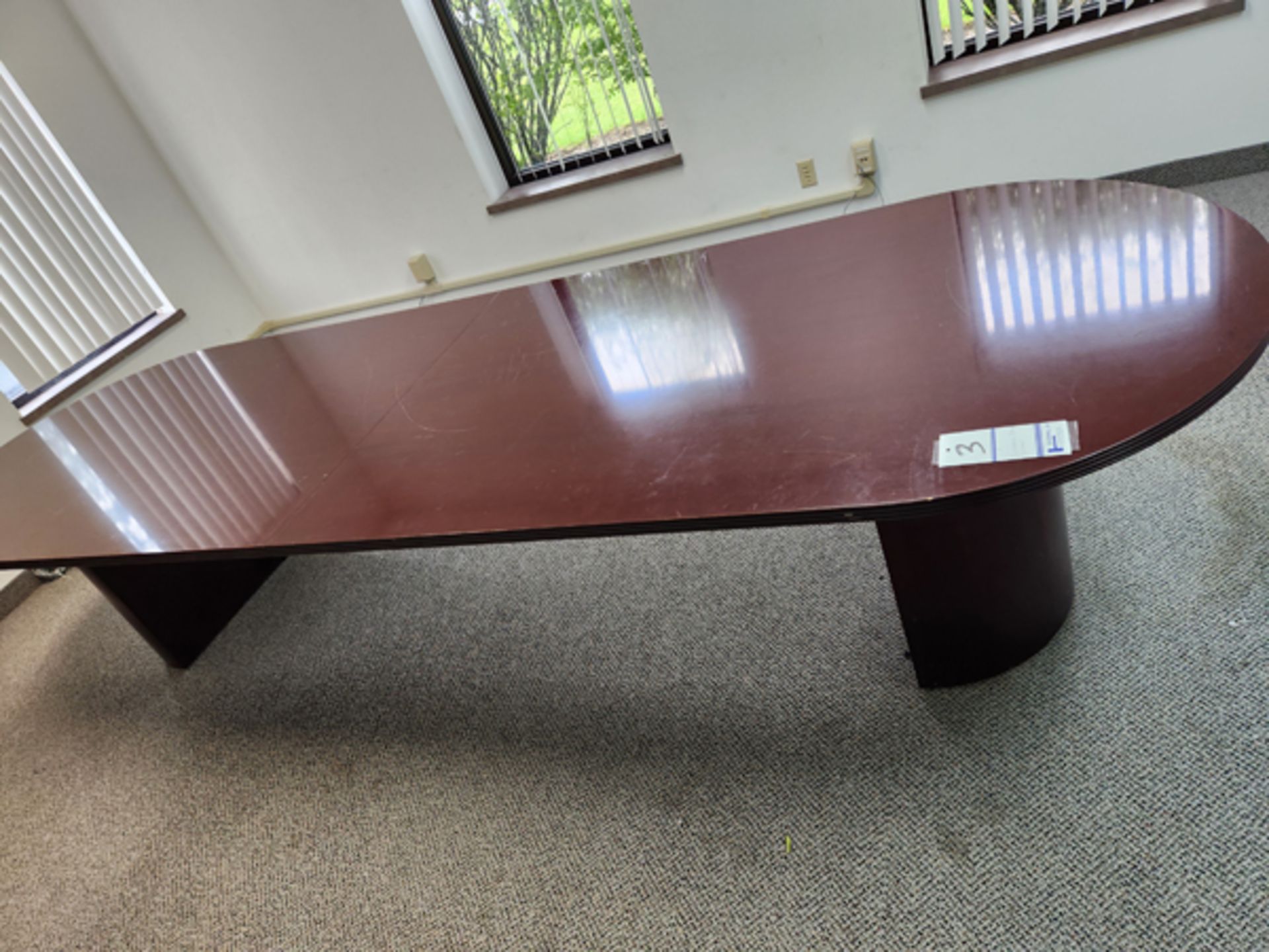 CONFERENCE TABLE 12' X 46" - Image 4 of 7