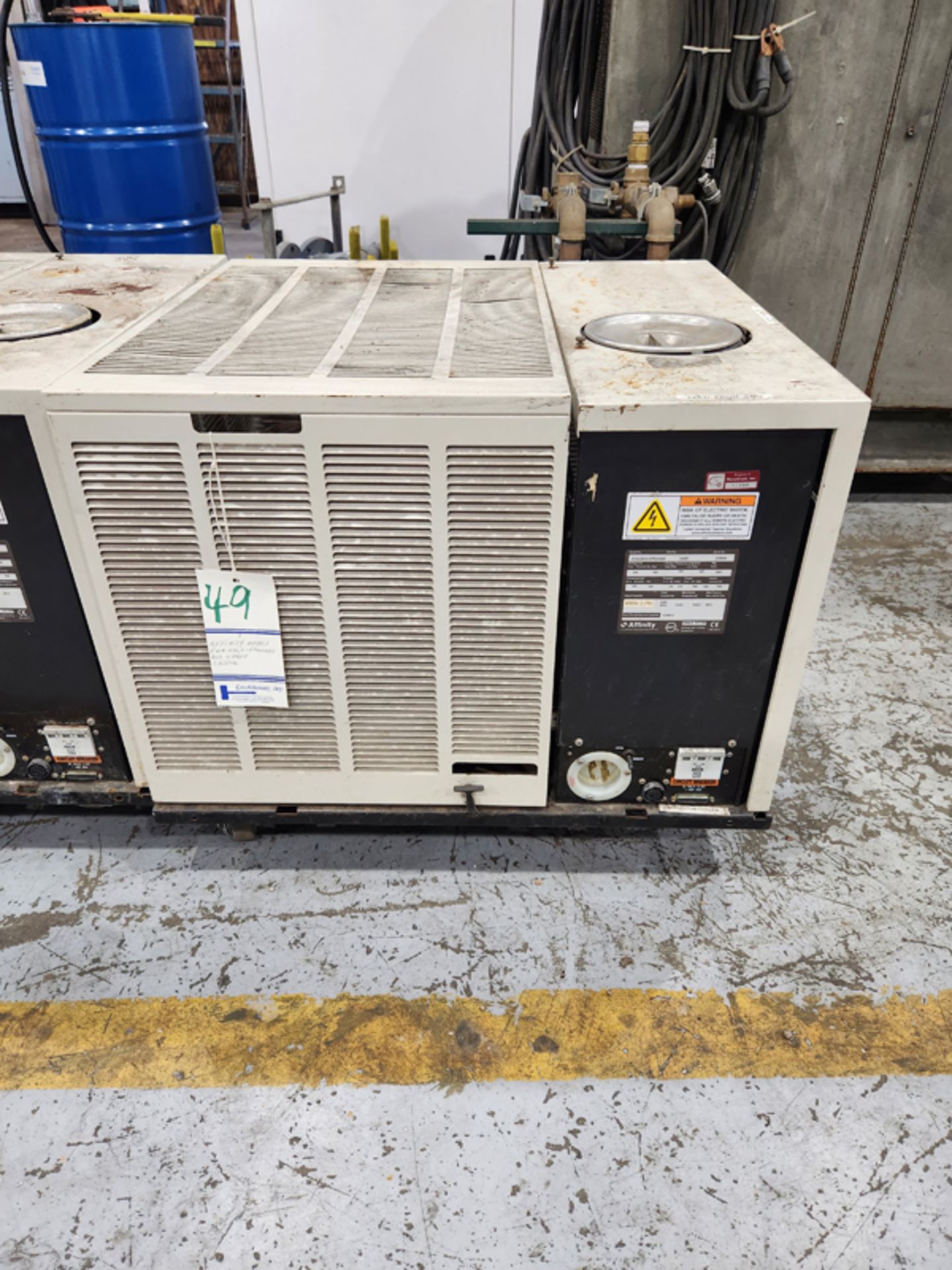 AFFINITY CHILLER MODEL EWA-08CK-EF03CADO , SERIAL 078604