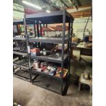 METAL SHELVING UNIT 37 X 19 X 72"