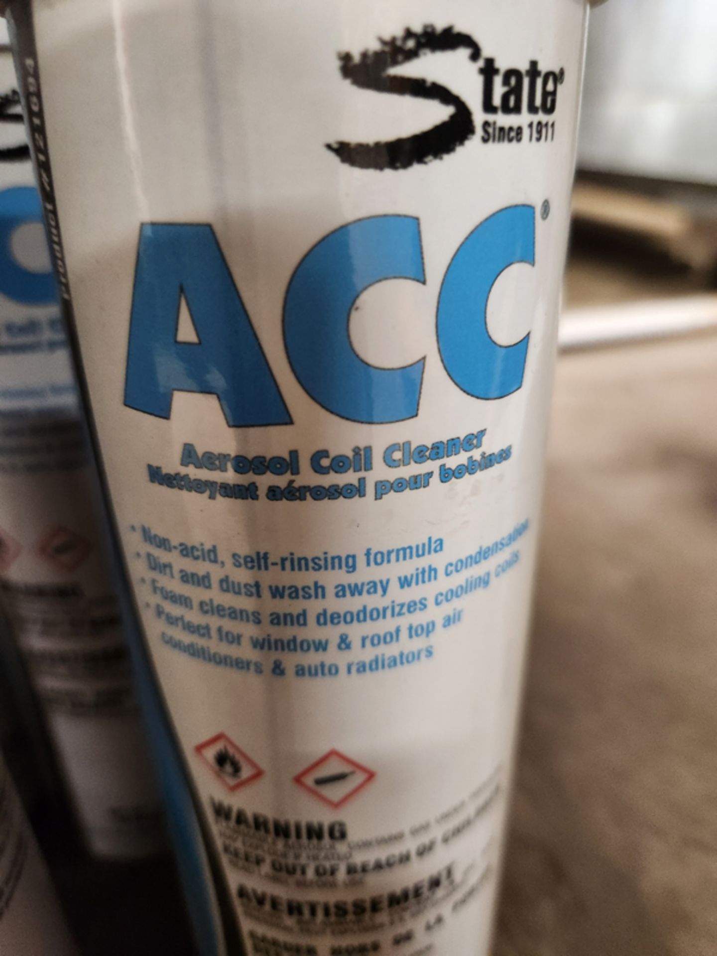 5 CANS OF COIL CLEANER - 18OZ - Image 2 of 5