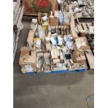 SKID OF ASSORTED MACHINE PARTS AS SHOWN