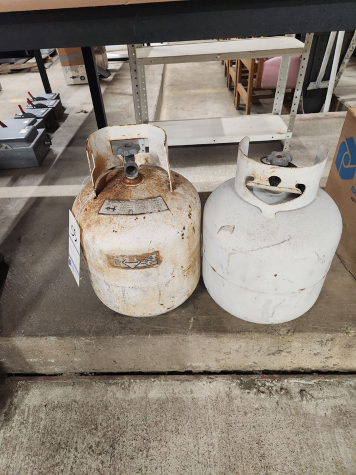 2 PROPANE TANKS