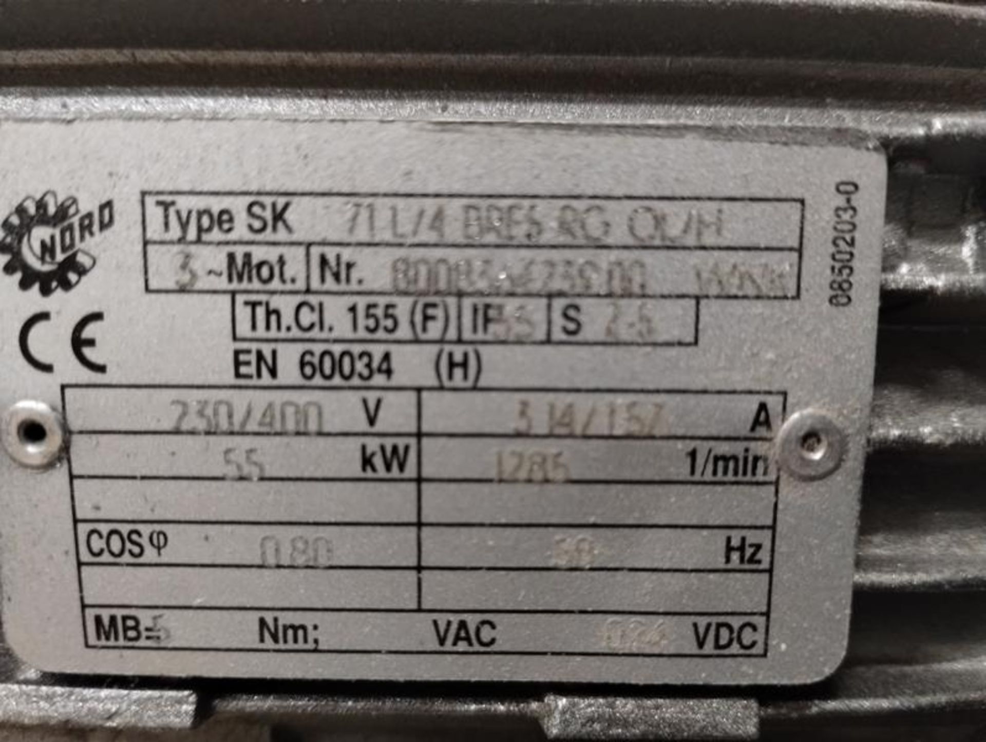 SKID OF MISC MOTORS AS SHOWN - Image 10 of 11