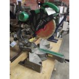 HITACHI C12RSC 12" SLIDE COMPOUND MITER SAW WITH TABLE