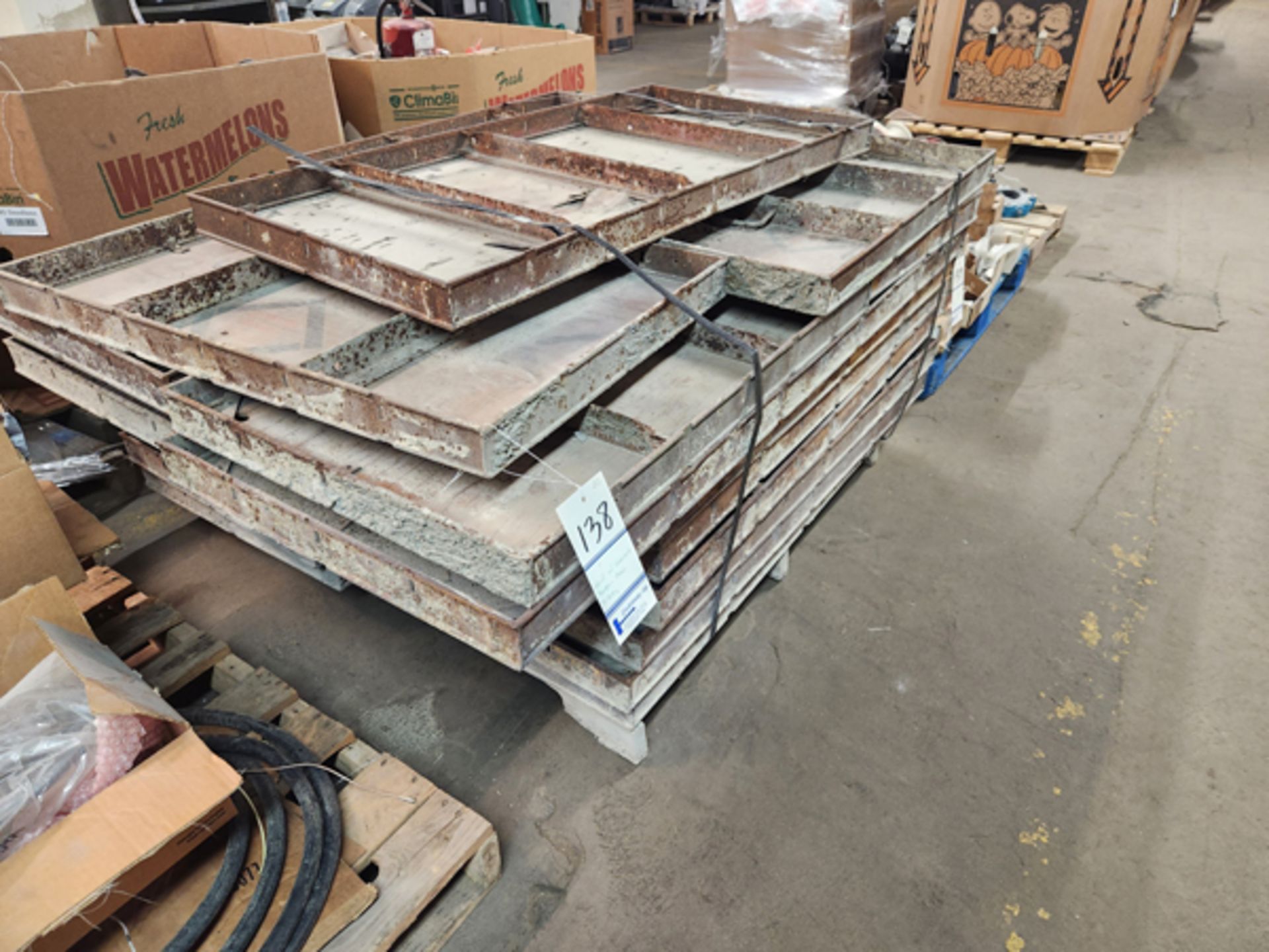 SKID OF CONCRETE FORMS - ASSORTED SIZES - Image 2 of 4