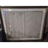 FRAMED MAP - EAST INDIA ARCHIPELAGO WESTERN ROUTE TO CHINA - CHART NO. 1 - PUBLISHED BY JAMES IMRAY