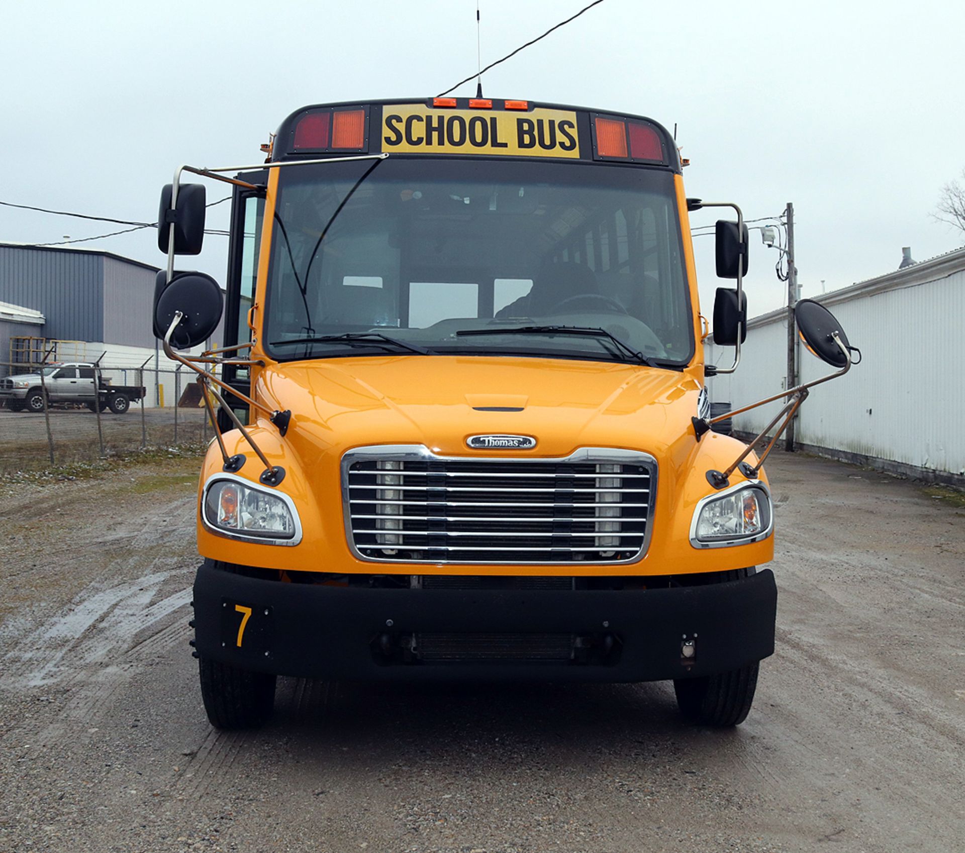 2011 Thomas C2 Saf-T-Liner School Bus on Freightliner Chassis with Braun Handicap Lift, 215,496 mile - Image 2 of 16