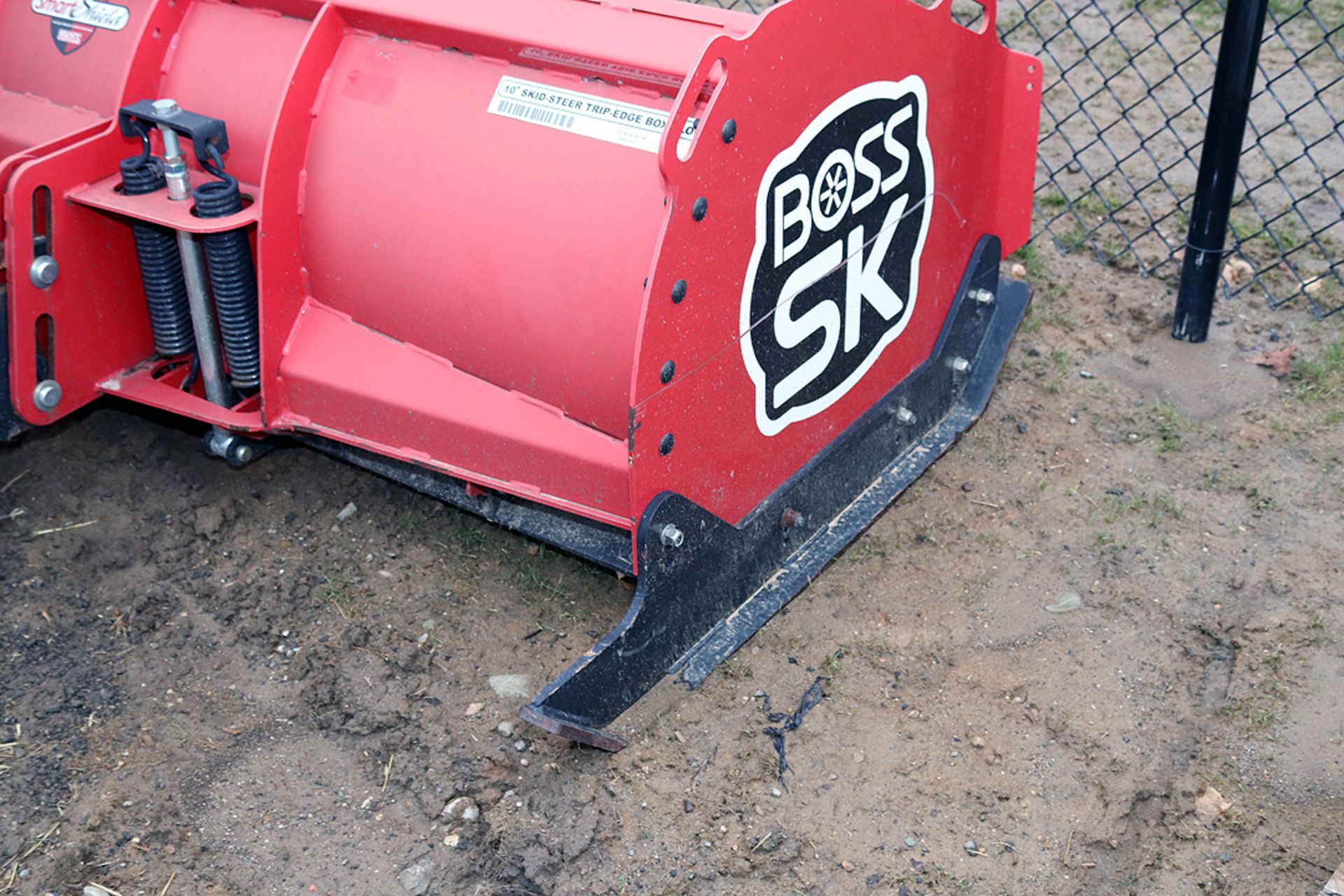 BOSS Skidloader Trip Edge Box Plow, 10' - Image 5 of 5