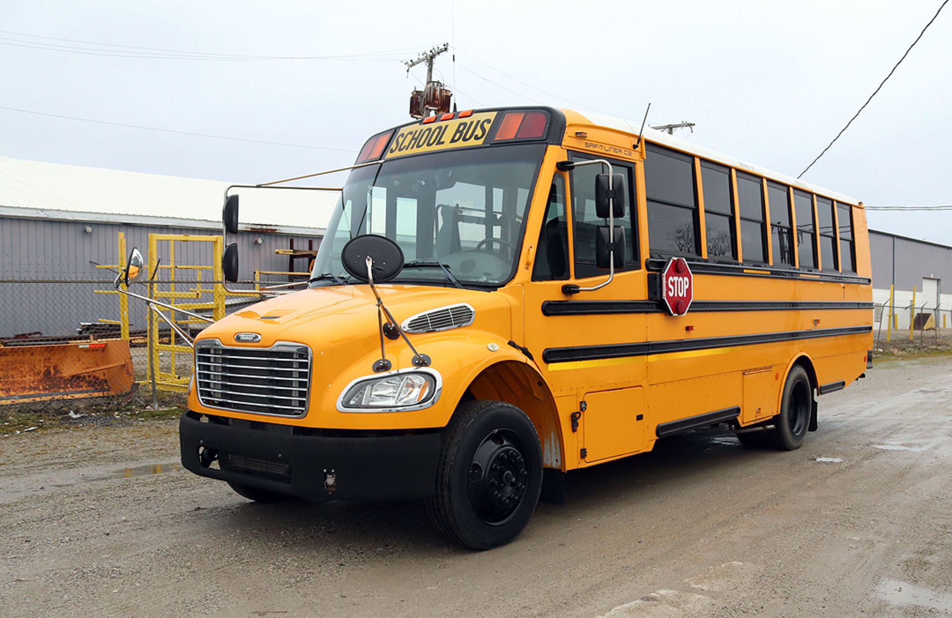 2011 Thomas C2 Saf-T-Liner School Bus on Freightliner Chassis with Braun Handicap Lift, 215,496 mile - Image 3 of 16