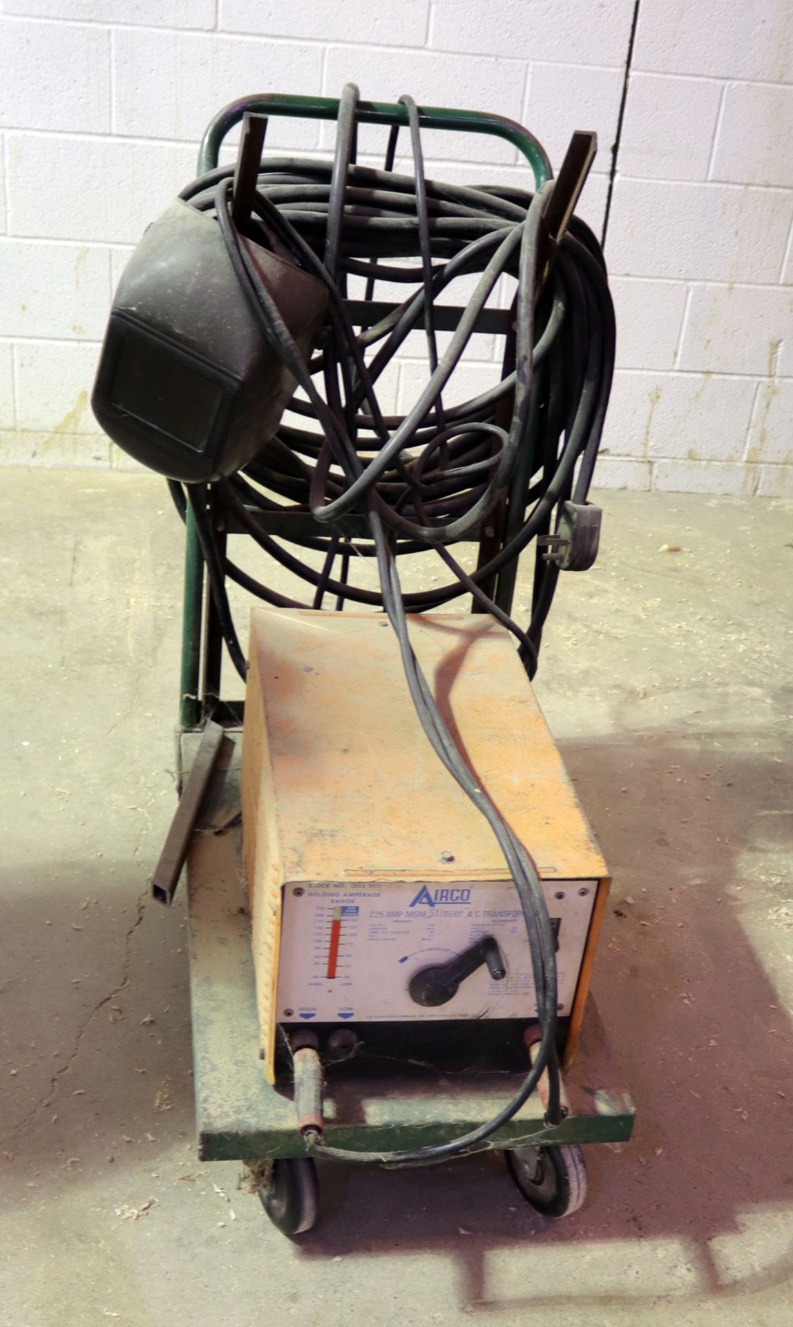 AIRCO WELDER W/ LEAVES AND CART