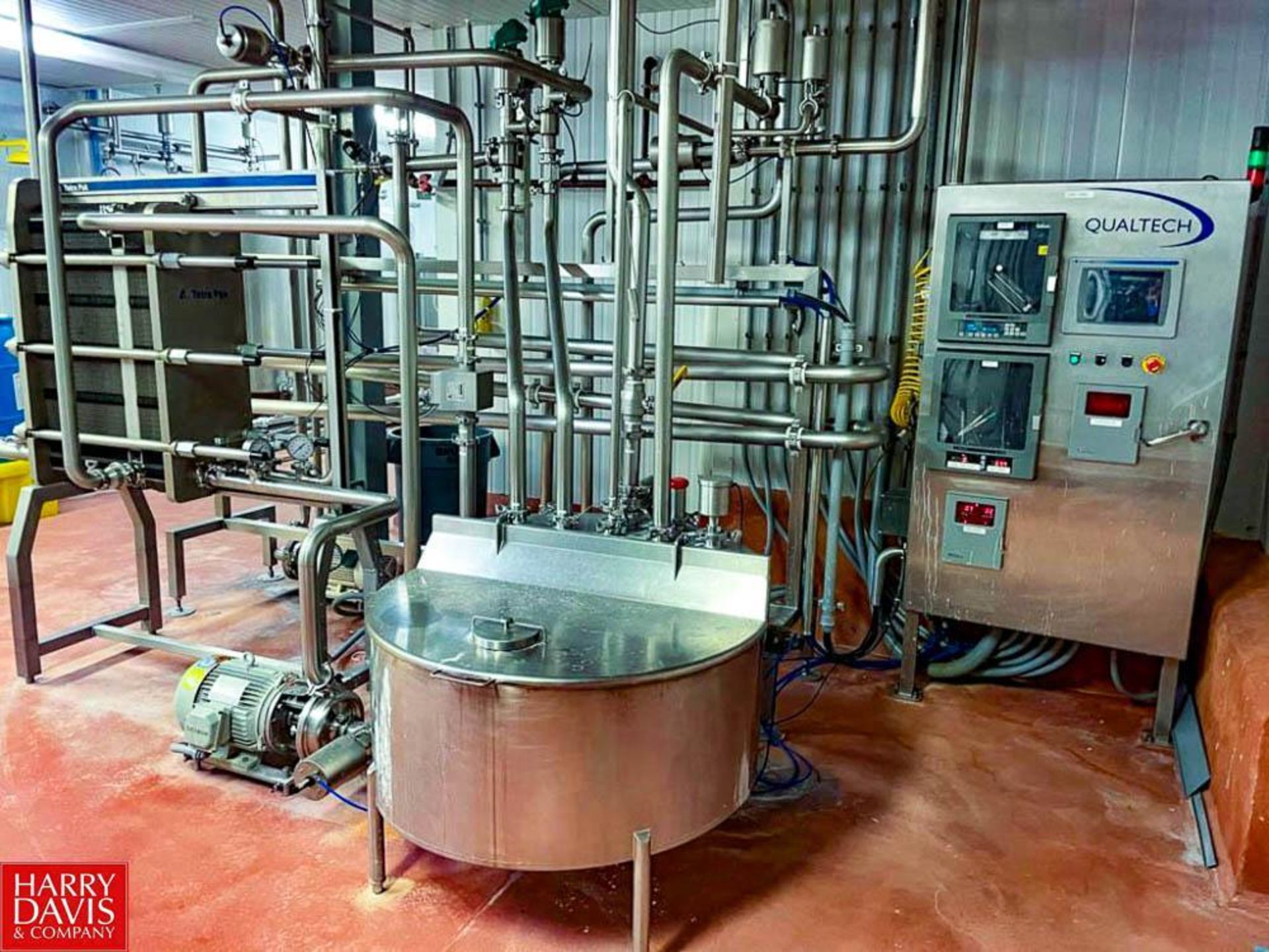 2008 Tetra Pak 36 GPM Pasteurizer Including Tetra Pak 3-Zone S/S Frame Plate Heat Exchanger, S/S - Image 2 of 4