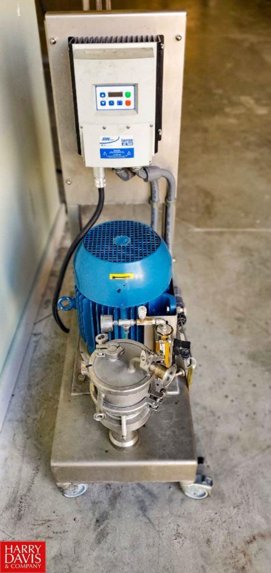 High Shear Dispersion Mixer Quadro Ytron with 7.5 HPp Motor with Variable-Frequency Drives on S/S - Image 2 of 5