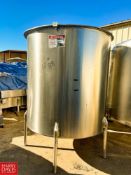 Approximately 1,000 Gallon Flat-Bottom, Flat-Top S/S Tank (Location: New Orleans, LA)